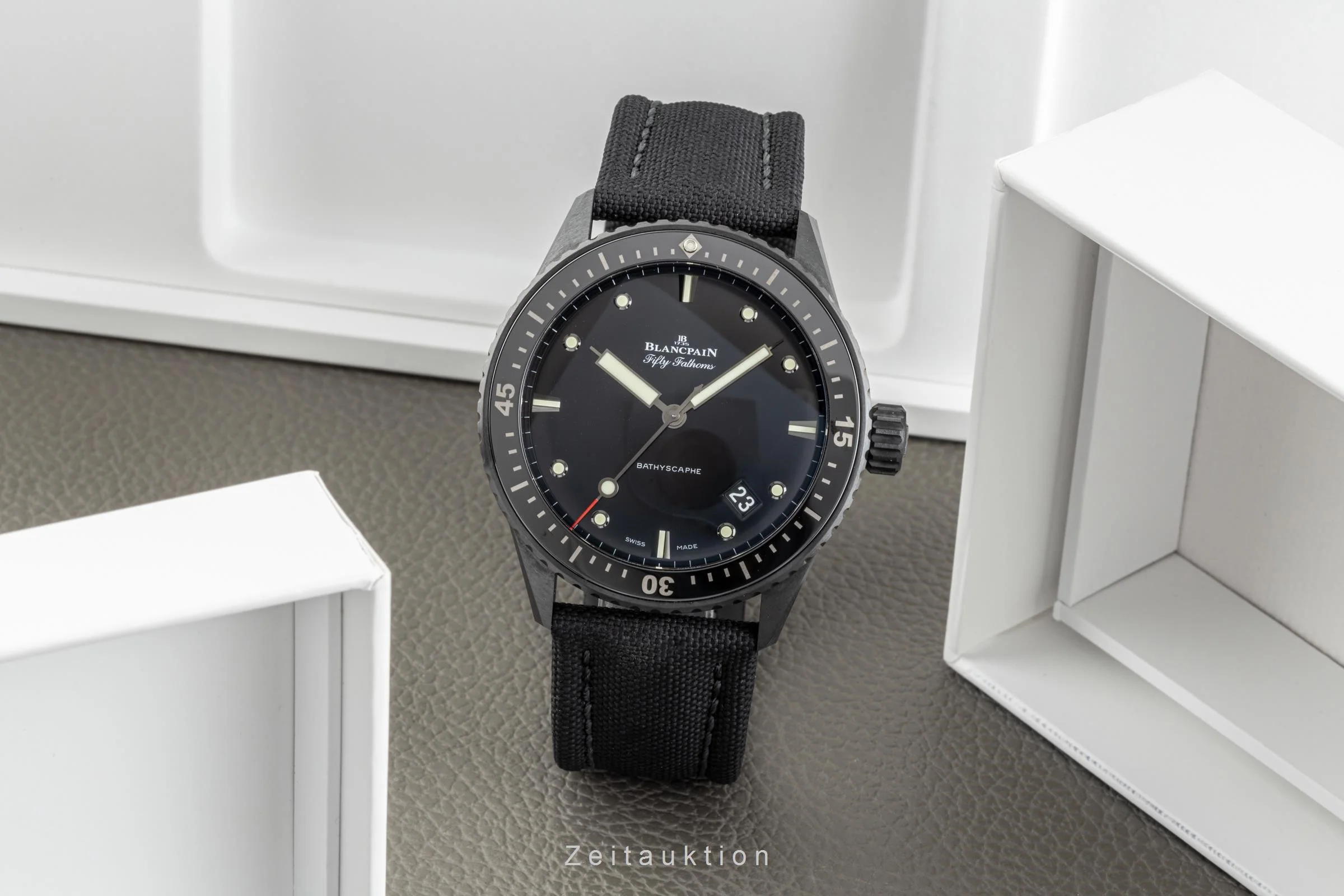 Blancpain Fifty Fathoms ceramic automatic men's watch 5000-0130-B52A LP: 13650EUR  [2302800] - Image 3