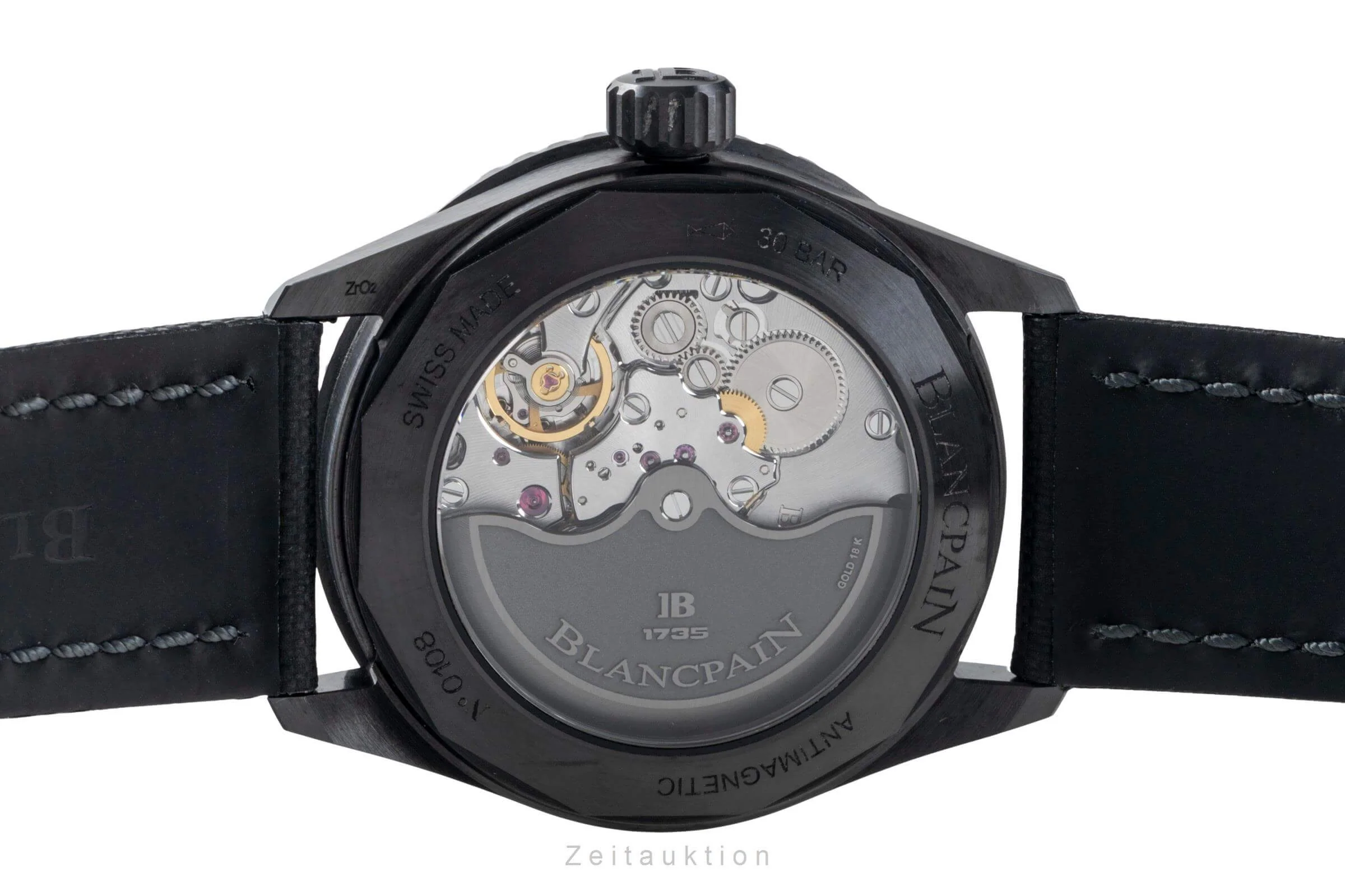 Blancpain Fifty Fathoms ceramic automatic men's watch 5000-0130-B52A LP: 14700EUR  [2501932] - Image 10