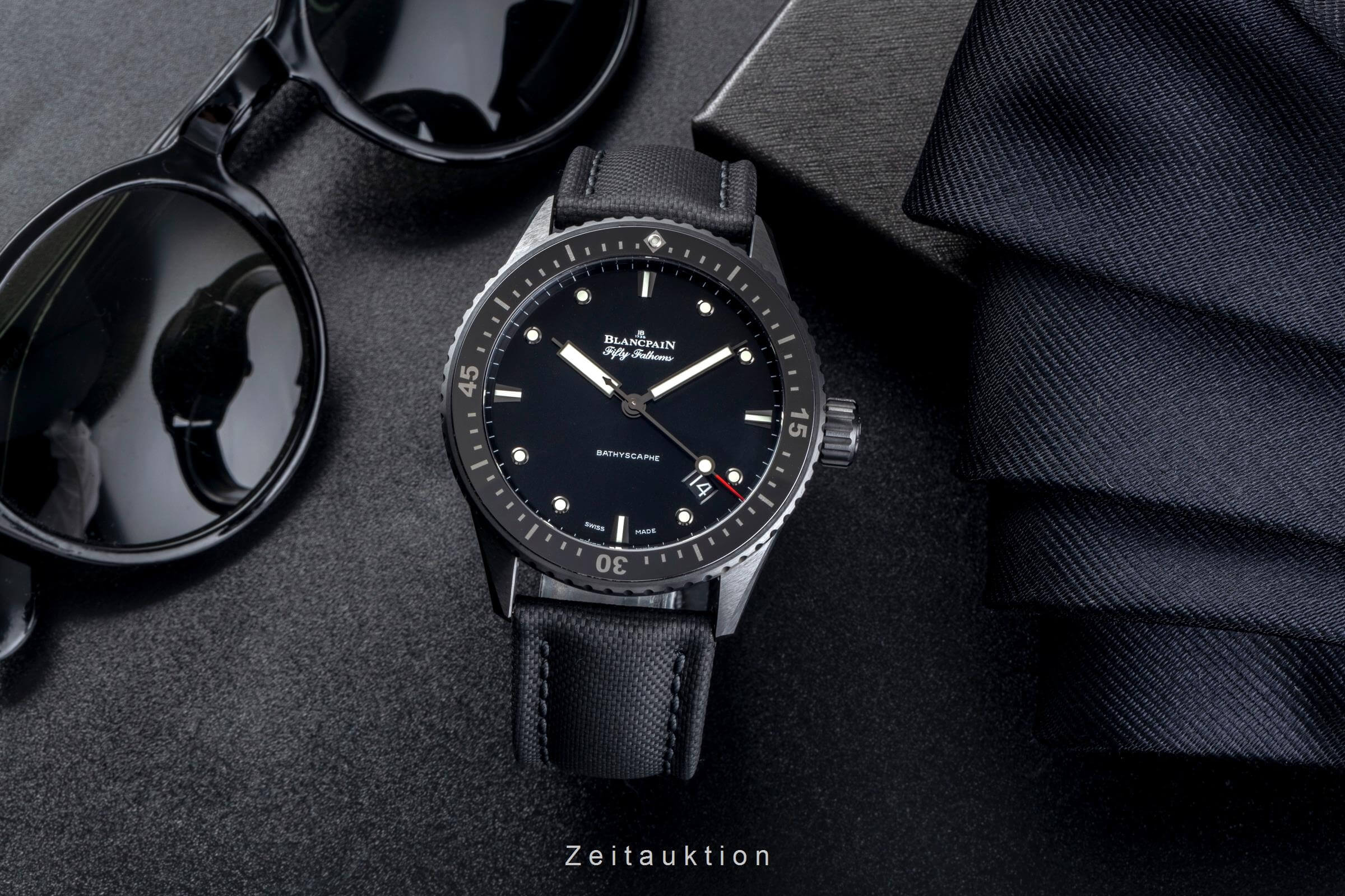 Blancpain Fifty Fathoms ceramic automatic men's watch 5000-0130-B52A LP: 14700EUR  [2501932] - Image 4