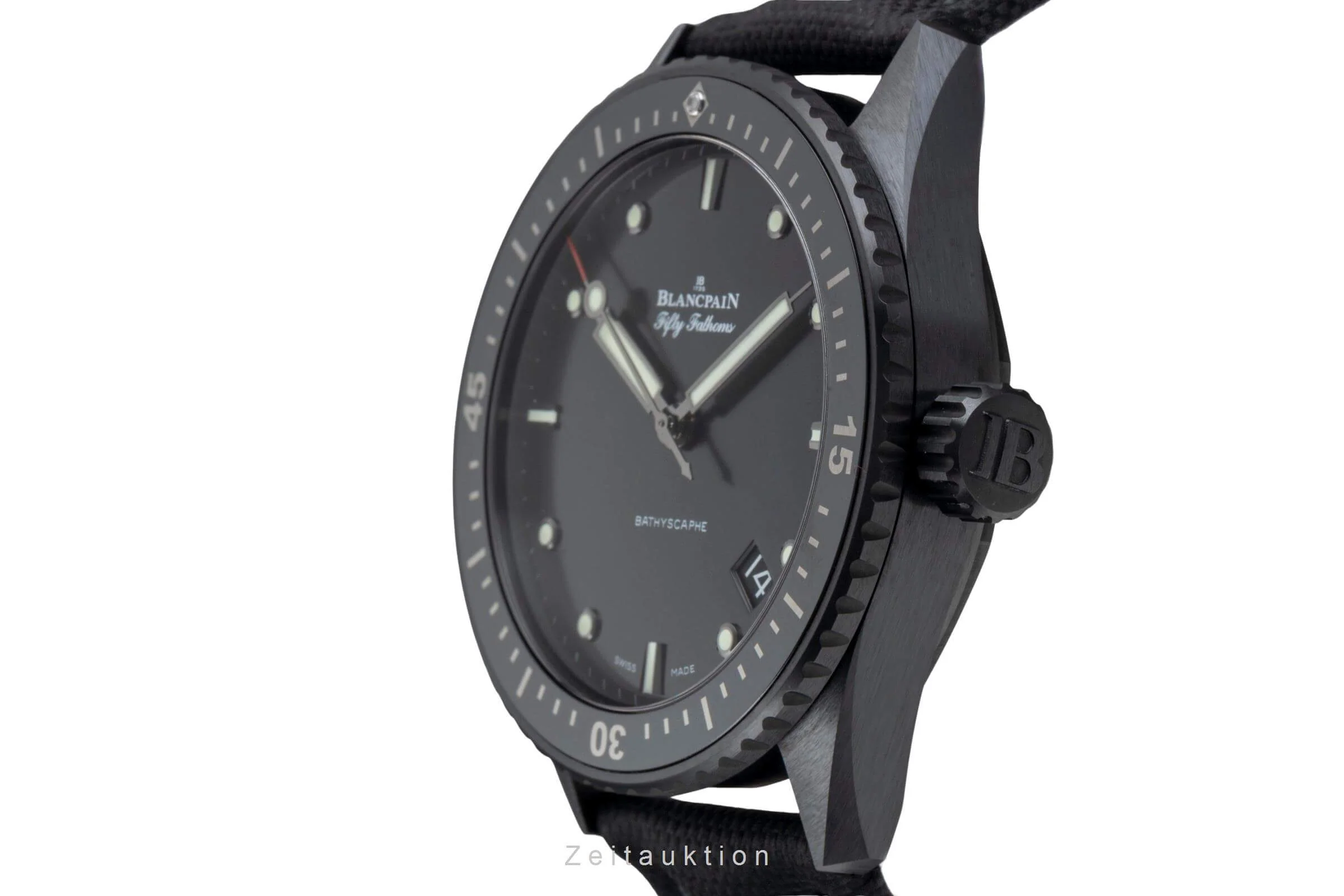 Blancpain Fifty Fathoms ceramic automatic men's watch 5000-0130-B52A LP: 14700EUR  [2501932] - Image 7