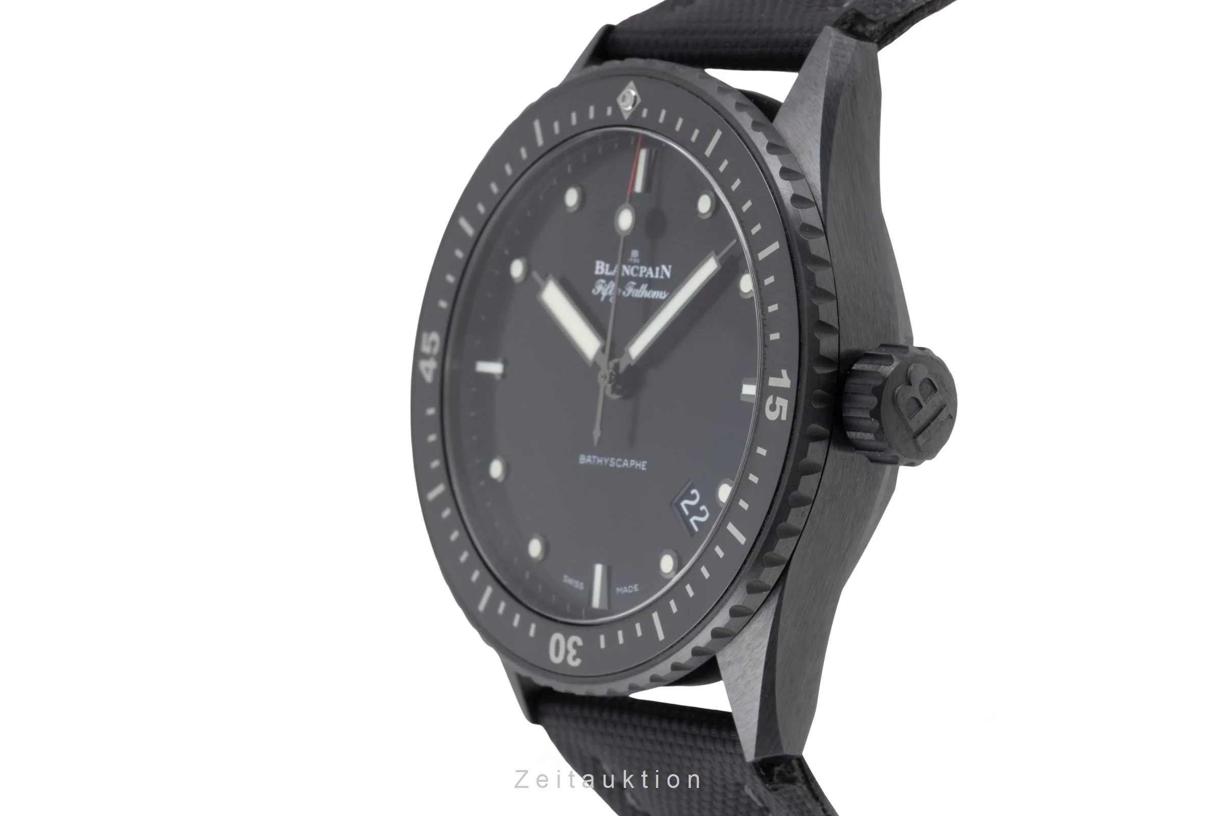 Blancpain Fifty Fathoms ceramic automatic men's watch 5000-0130-B52B LP: 14700EUR  [2600156] - Image 7