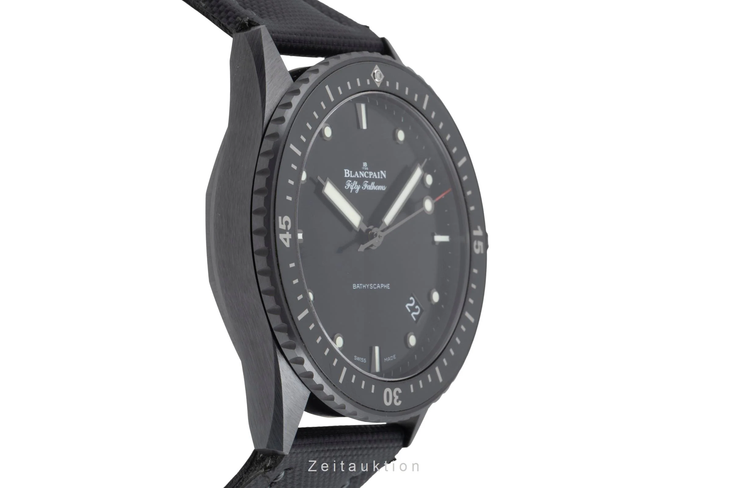 Blancpain Fifty Fathoms ceramic automatic men's watch 5000-0130-B52B LP: 14700EUR  [2600156] - Image 8