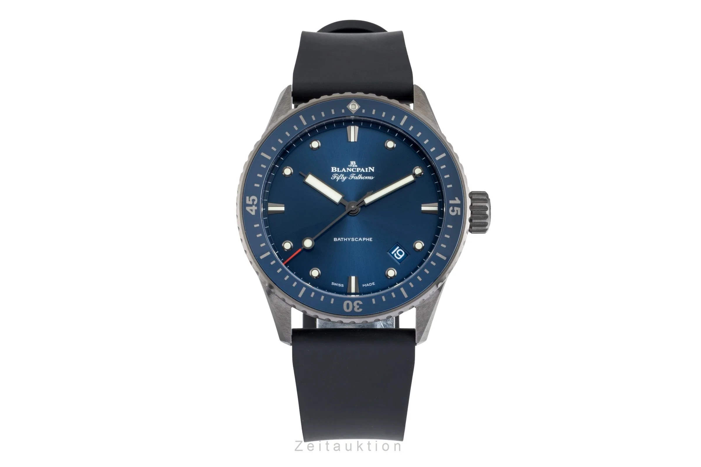 Blancpain Fifty Fathoms ceramic automatic men's watch 5000-0240-NAOA  [2505971] - Image 5