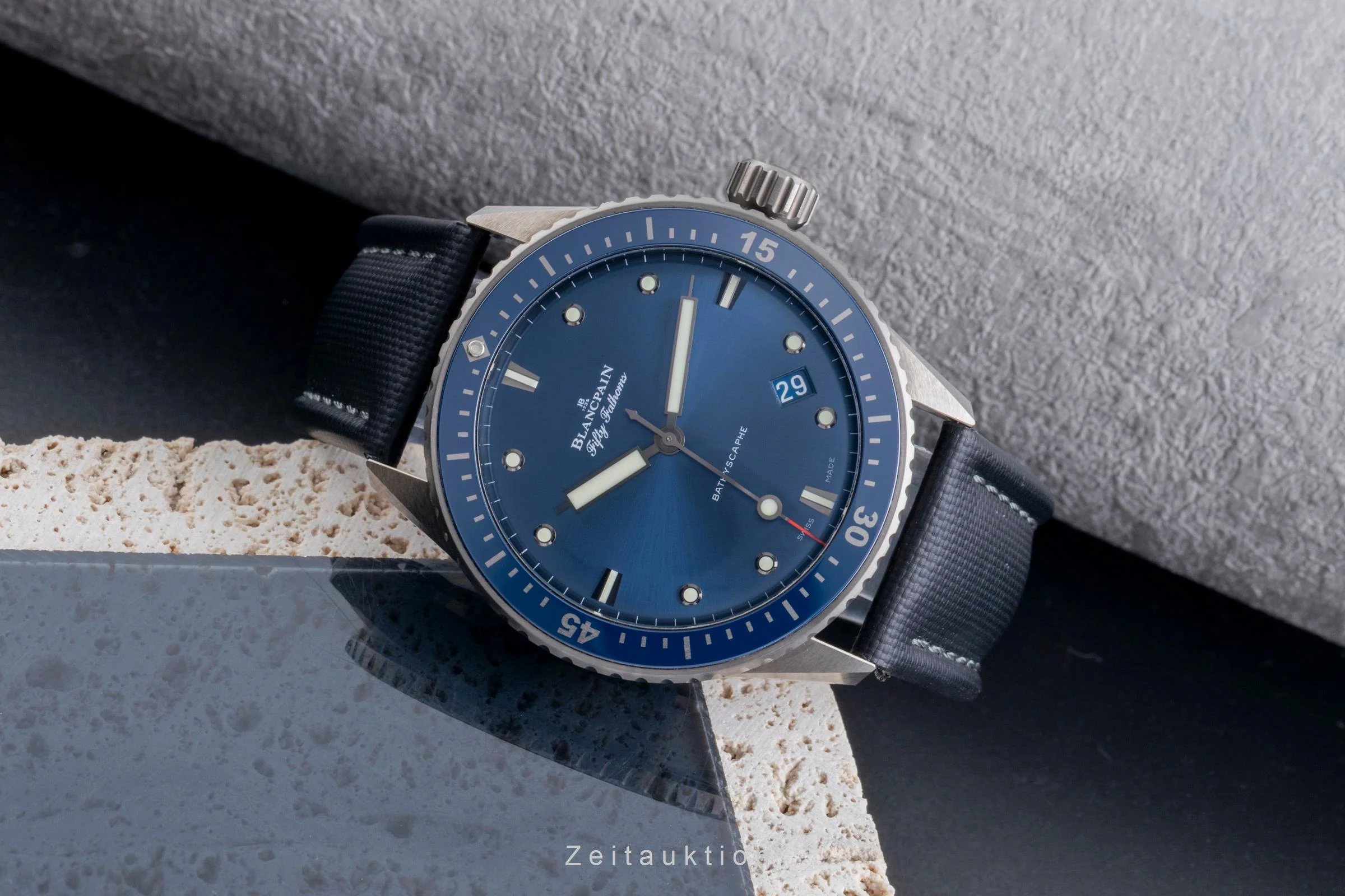 Blancpain Fifty Fathoms ceramic automatic men's watch 5000 0240 O52A LP: 14700EUR  [2600154] - Image 3