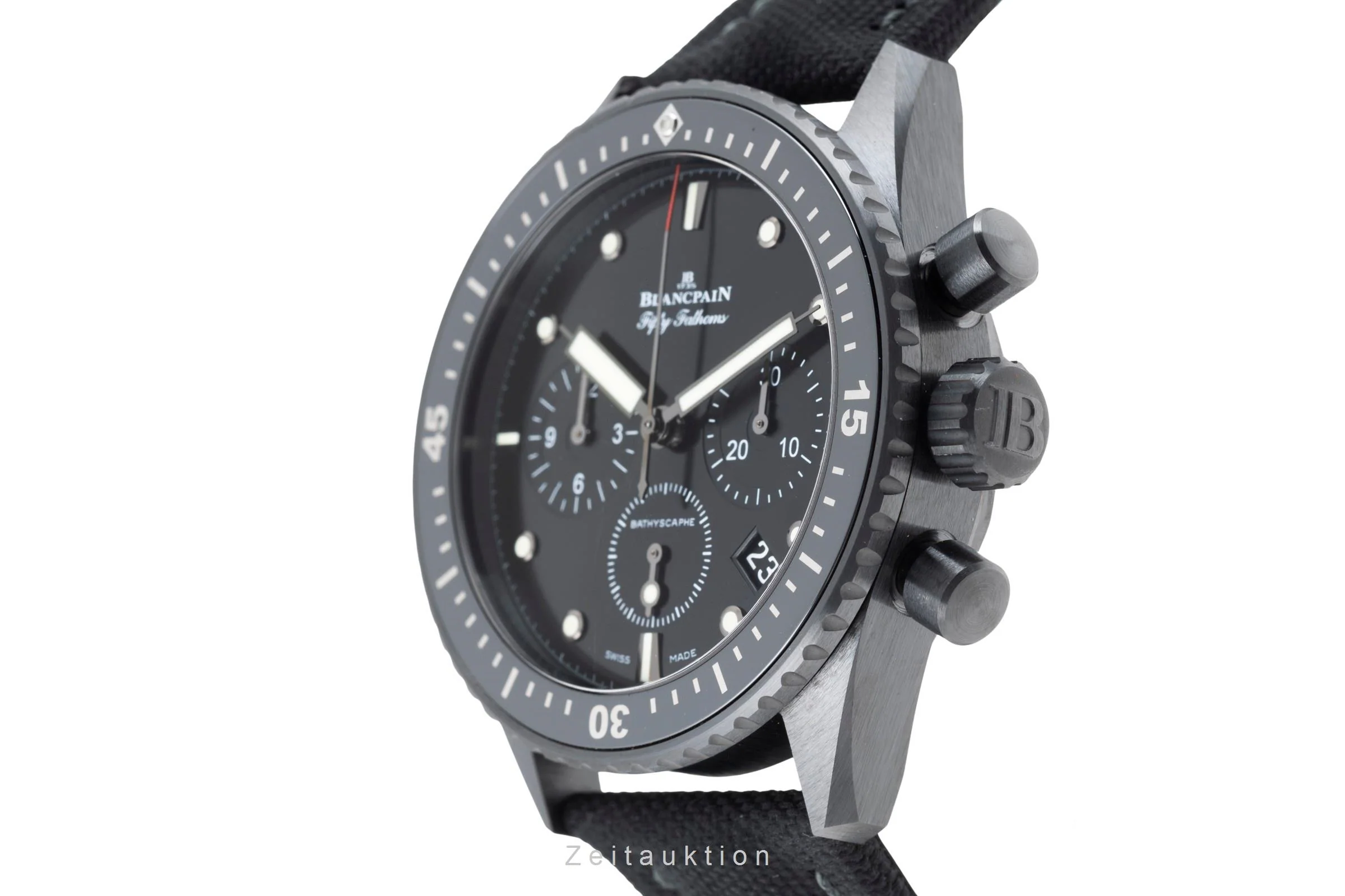Blancpain Fifty Fathoms chronograph ceramic automatic men's watch 5200-0130-B52A	 LP: 19750EUR  [2506698] - Image 7