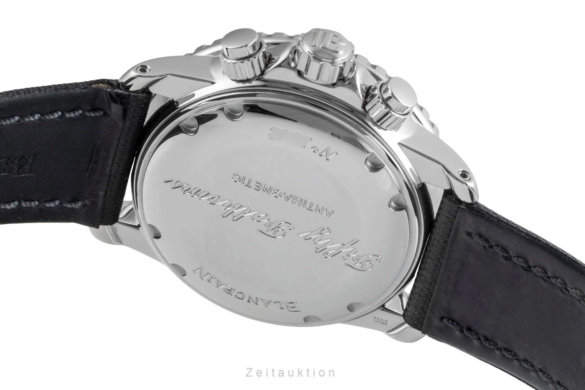 Blancpain Fifty Fathoms chronograph steel automatic men's watch 5085F 1130 52B LP: 21250EUR  [2505942] - Image 12
