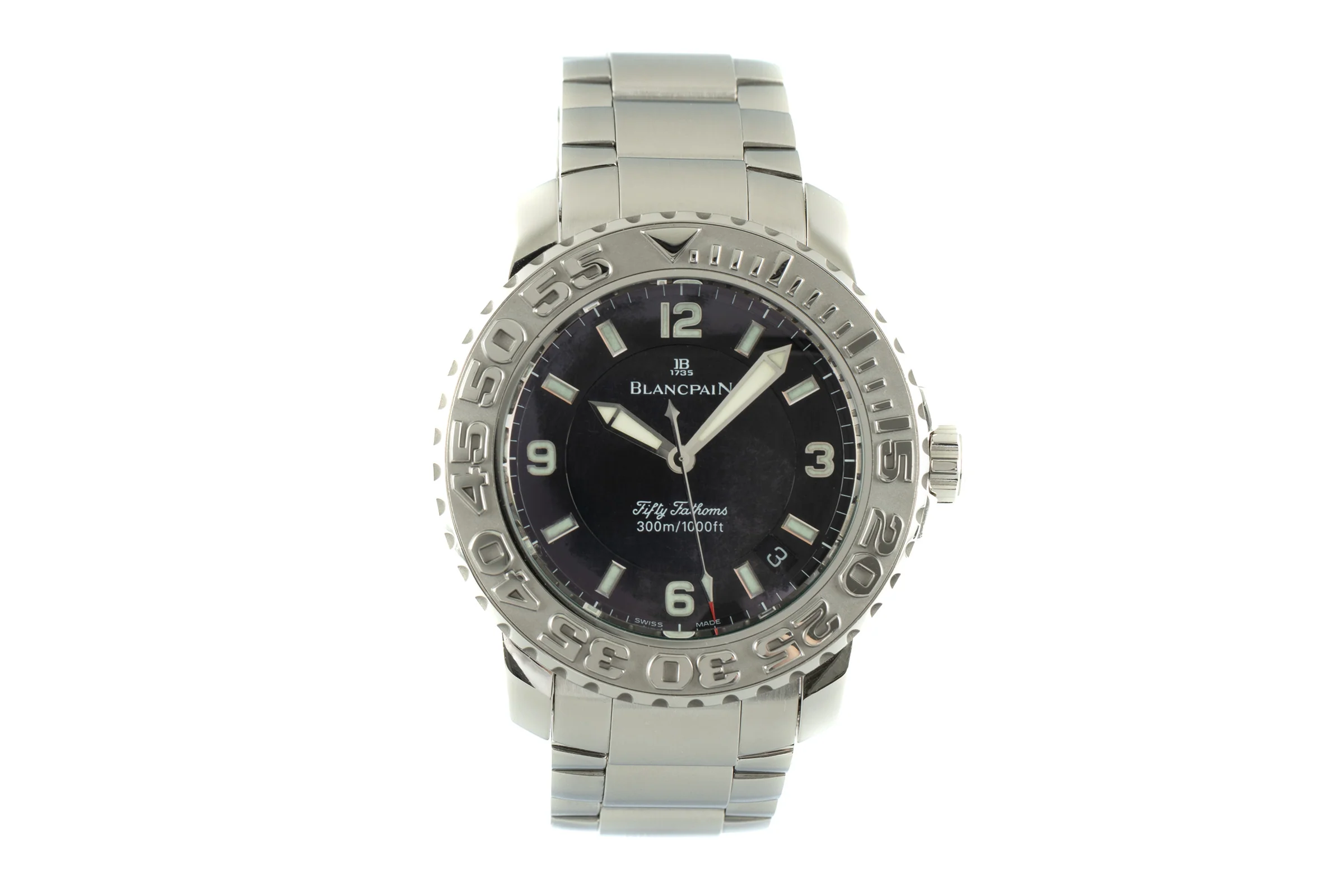 Blancpain Fifty Fathoms steel automatic men's watch 2200-1130-71  [2107366] - Image 4