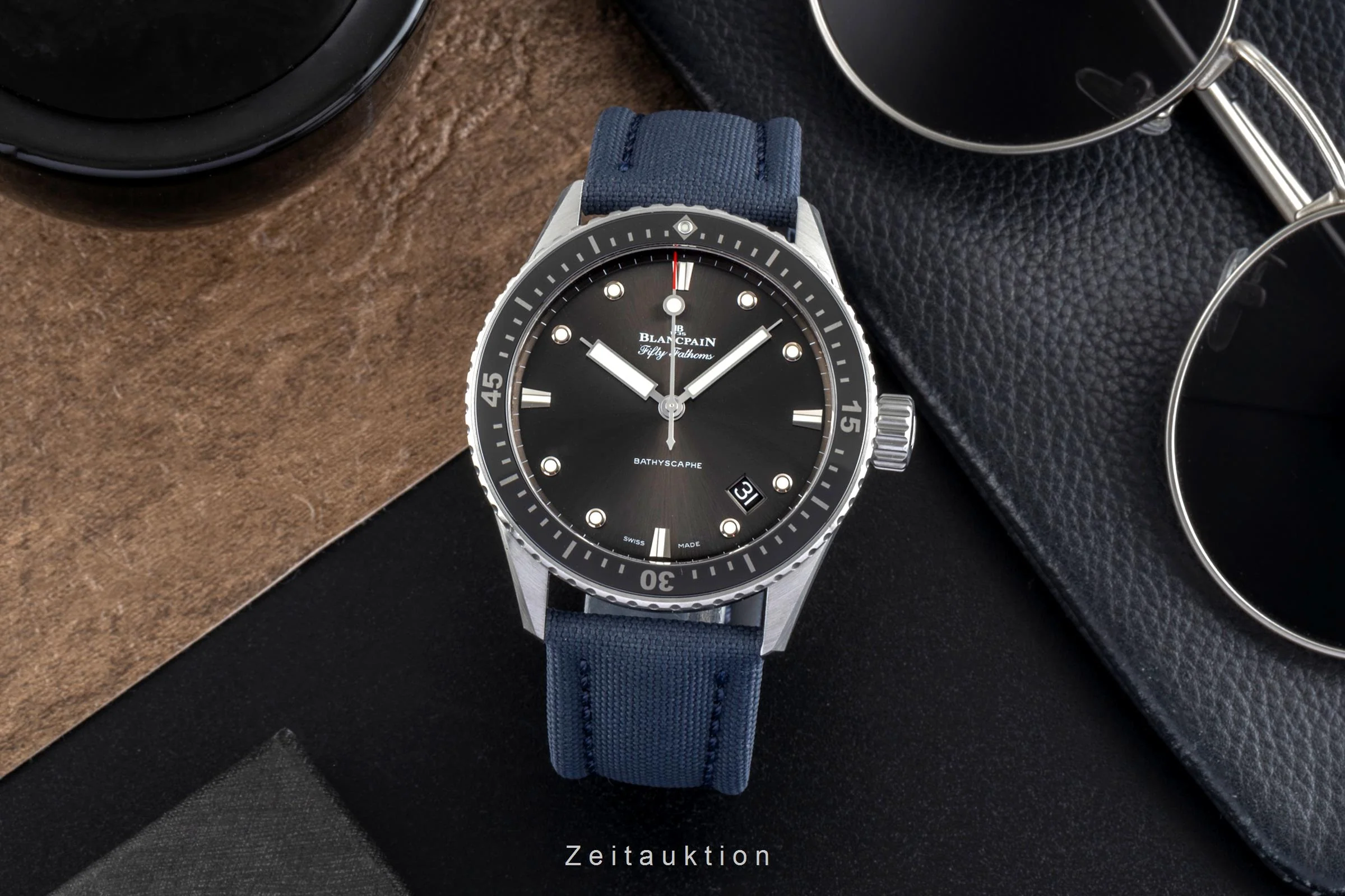 Blancpain Fifty Fathoms steel automatic men's watch 5000-1110-B52A  [2505894] - Image 4