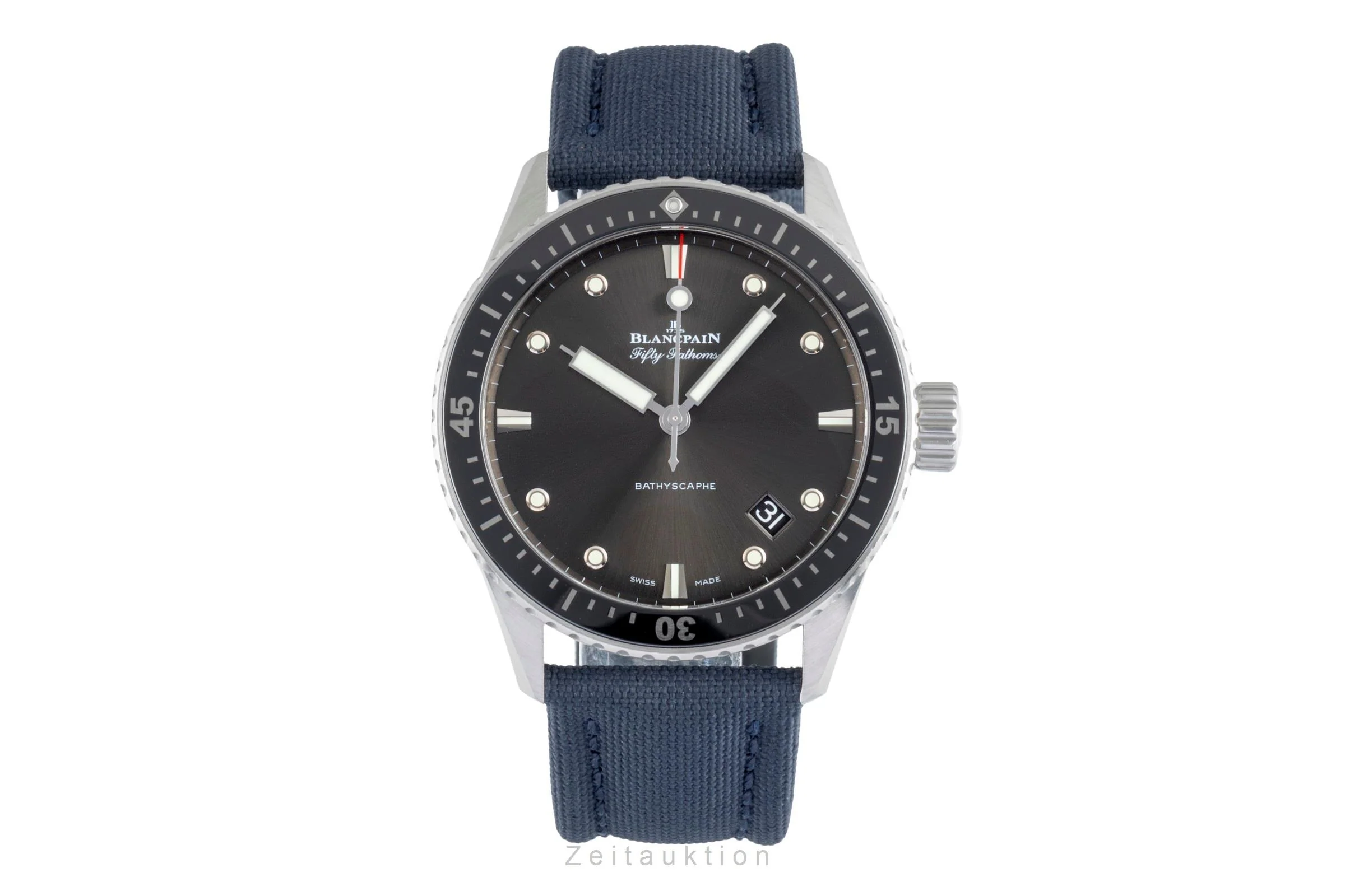 Blancpain Fifty Fathoms steel automatic men's watch 5000-1110-B52A  [2505894] - Image 5