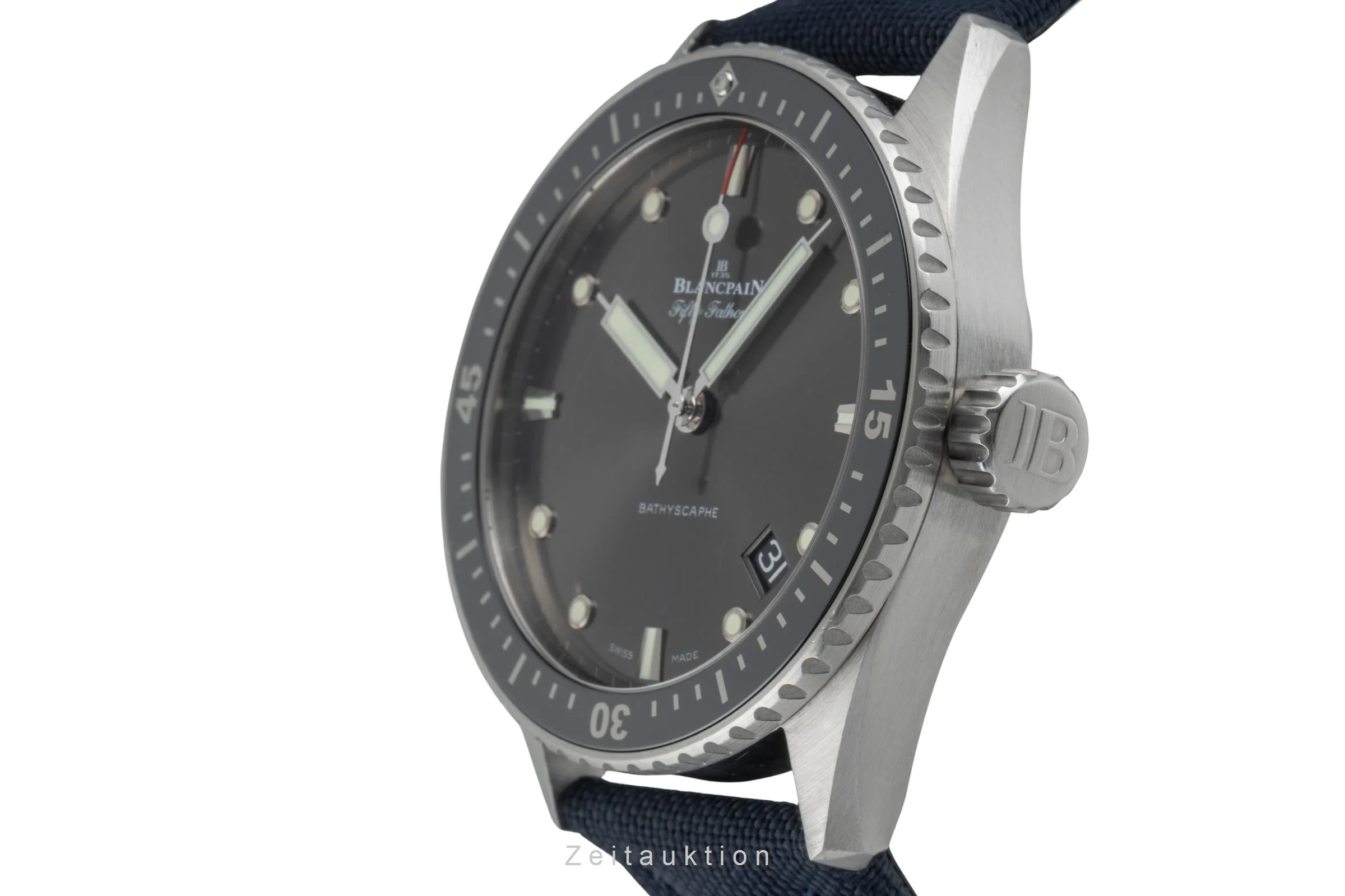 Blancpain Fifty Fathoms steel automatic men's watch 5000-1110-B52A  [2505894] - Image 7