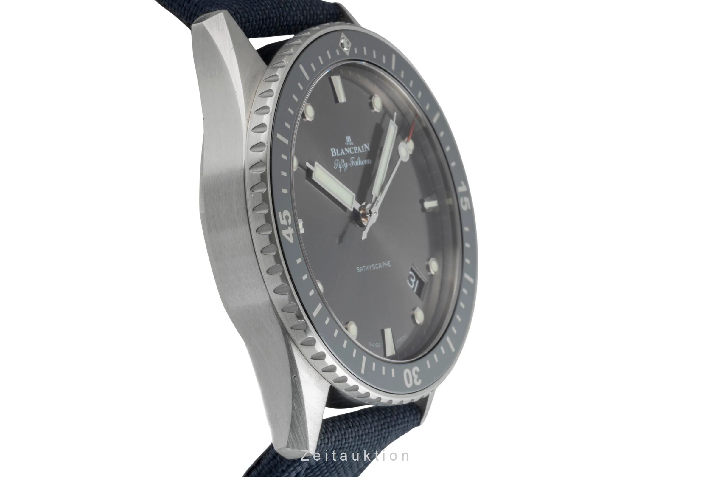 Blancpain Fifty Fathoms steel automatic men's watch 5000-1110-B52A  [2505894] - Image 8