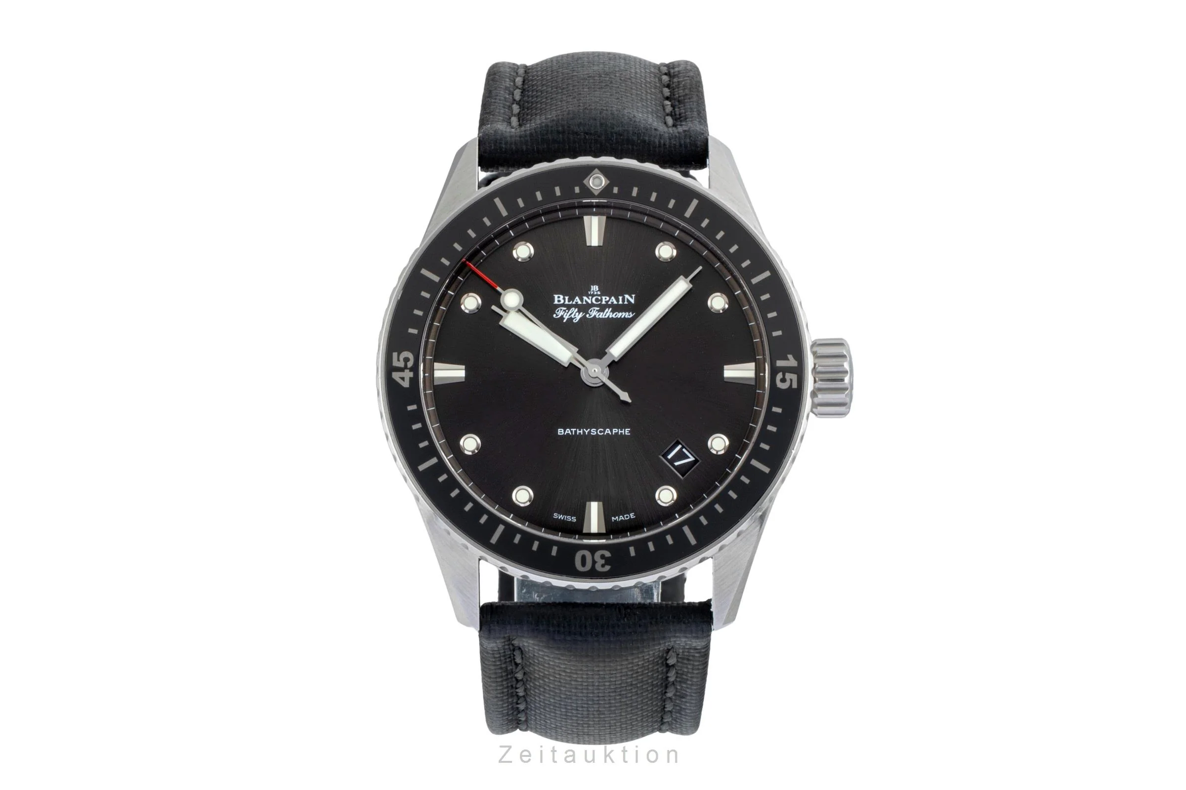 Blancpain Fifty Fathoms steel automatic men's watch 5000-1110-B52A LP: 12050EUR  [2506458] - Image 5