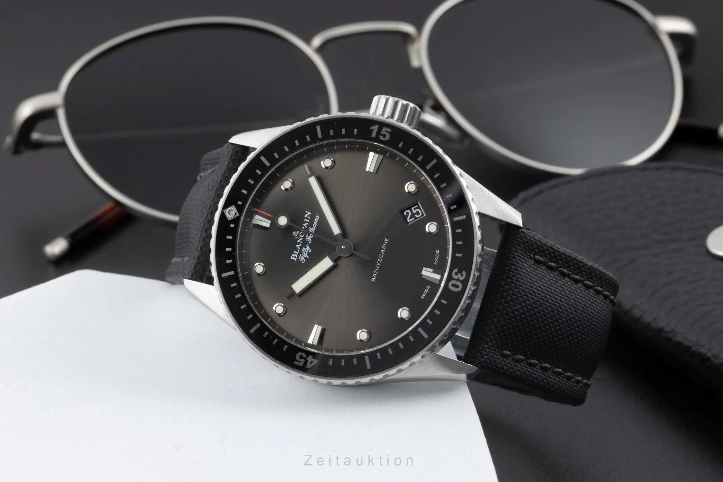 Blancpain Fifty Fathoms steel automatic men's watch 5000 1110 B52A	 LP: 12050EUR  [2506660] - Image 3