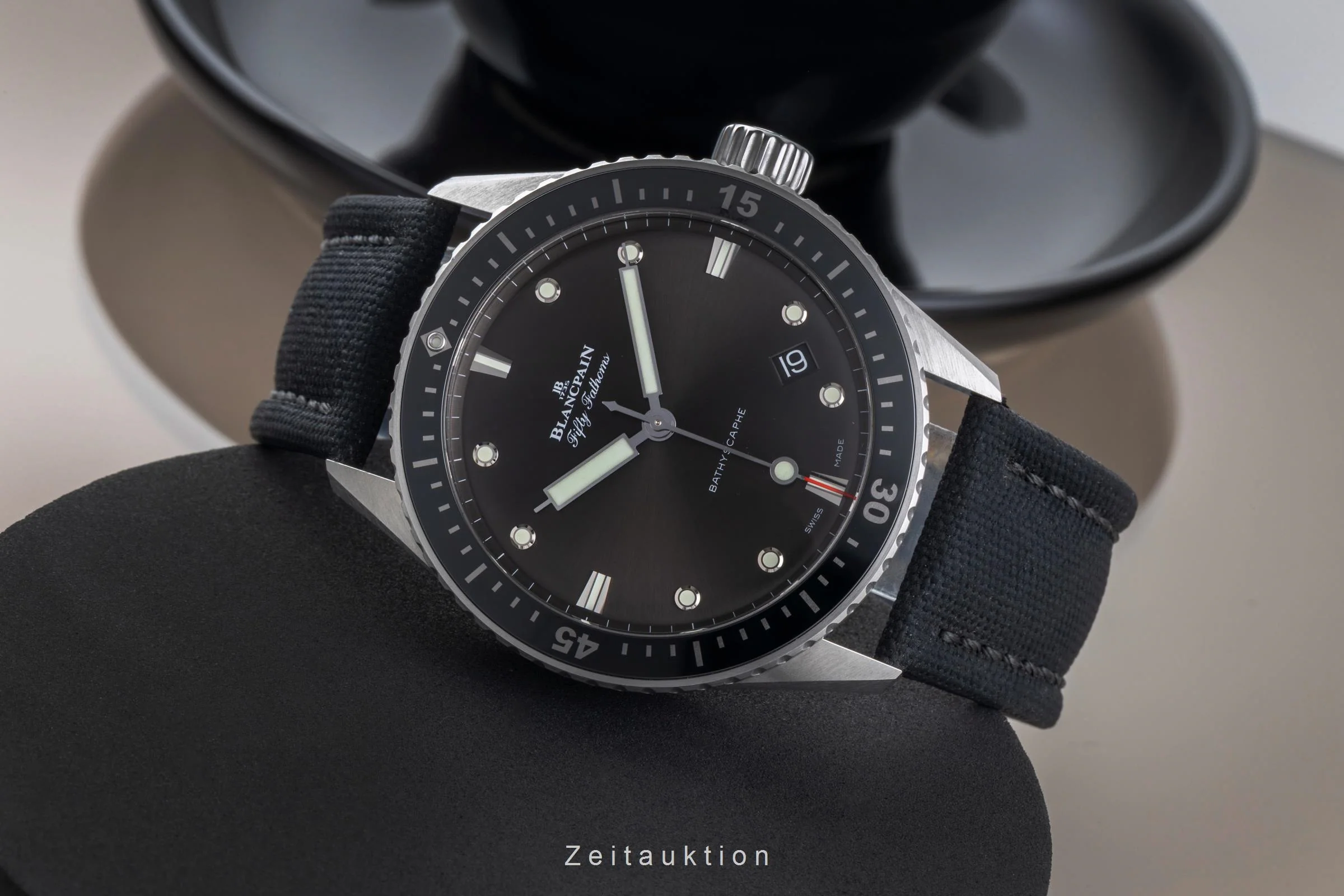 Blancpain Fifty Fathoms steel automatic men's watch 5000 1110 B52A LP: 12050EUR  [2507523] - Image 3