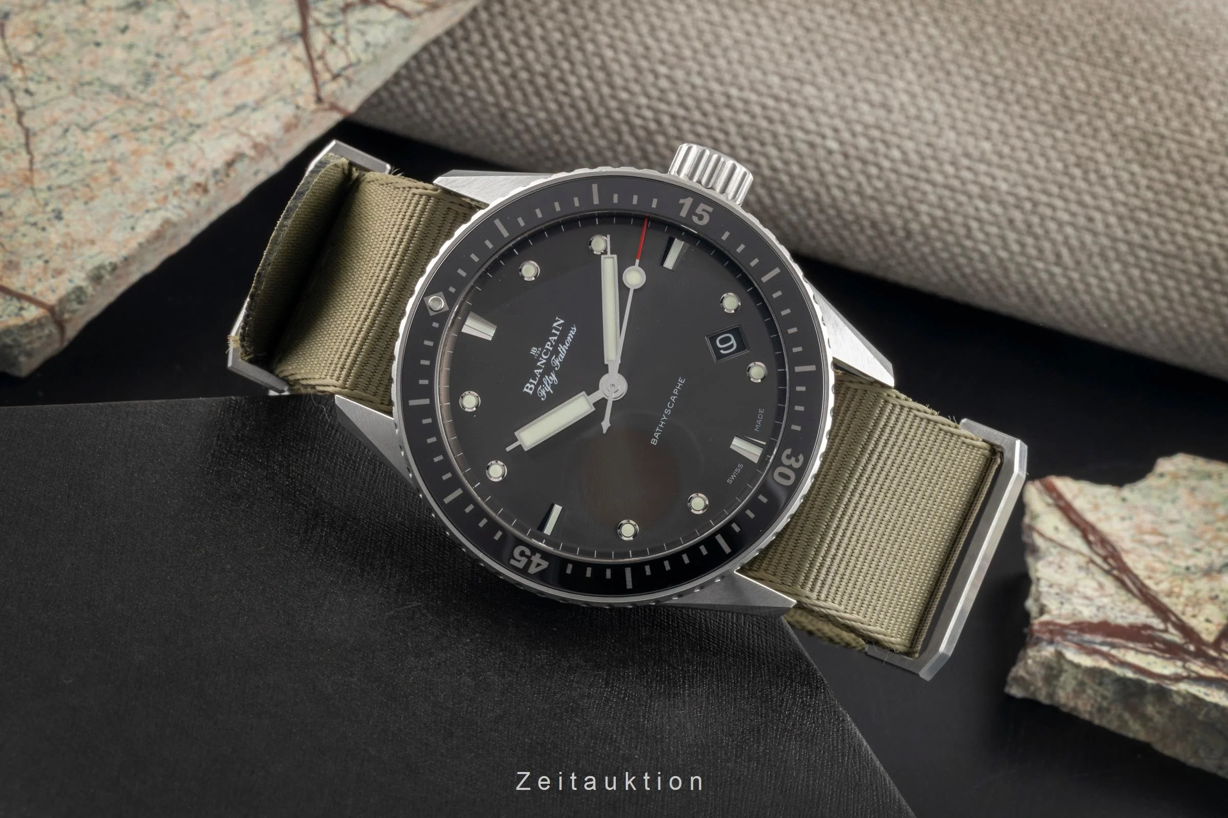 Blancpain Fifty Fathoms steel automatic men's watch 5000 1110 B52A LP: 12050EUR  [2600496] - Image 3