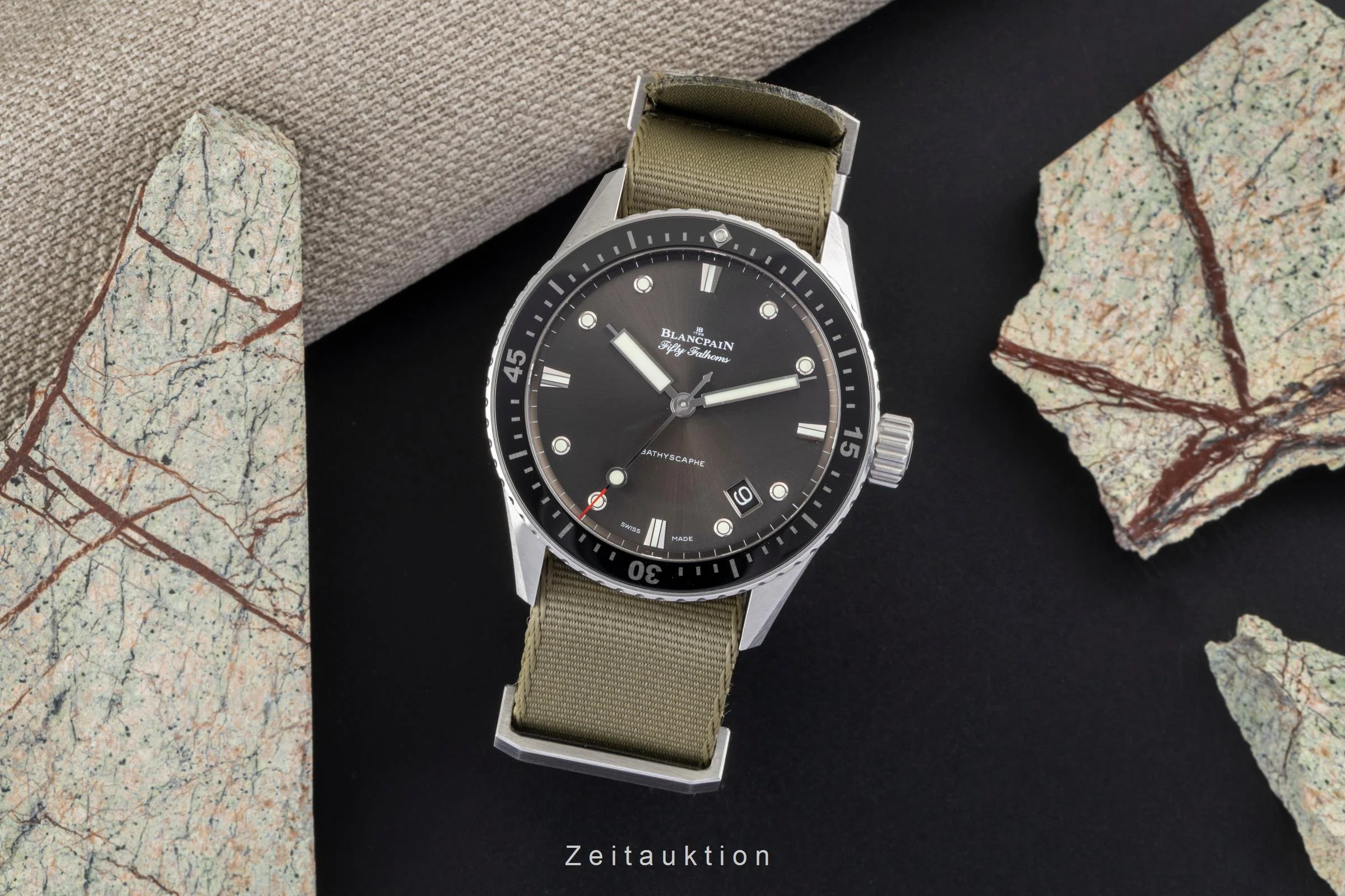 Blancpain Fifty Fathoms steel automatic men's watch 5000 1110 B52A LP: 12050EUR  [2600496] - Image 4