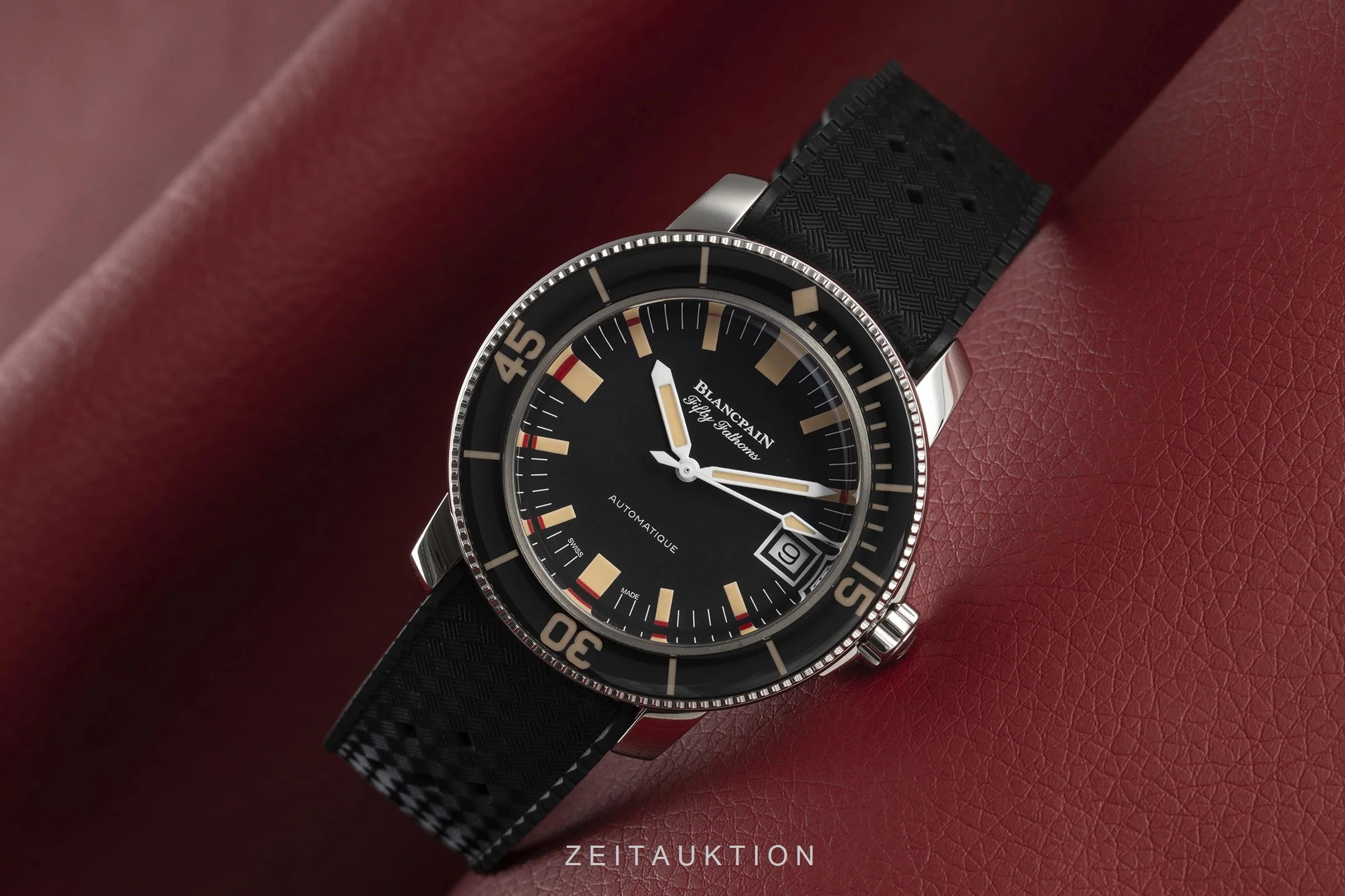 Blancpain Fifty Fathoms steel automatic men's watch 5008B-1130-B52A Limited  [2106055] - Image 2