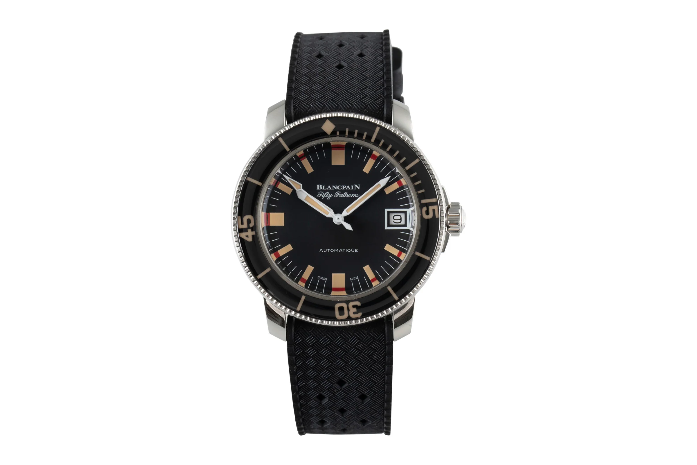 Blancpain Fifty Fathoms steel automatic men's watch 5008B-1130-B52A Limited  [2106055] - Image 4