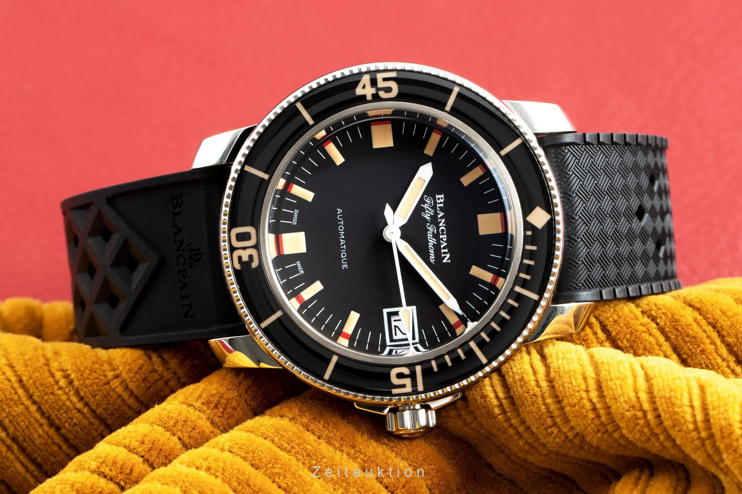 Blancpain Fifty Fathoms steel automatic men's watch 5008B.1130.B52A Limited  [2110292] - Image 2