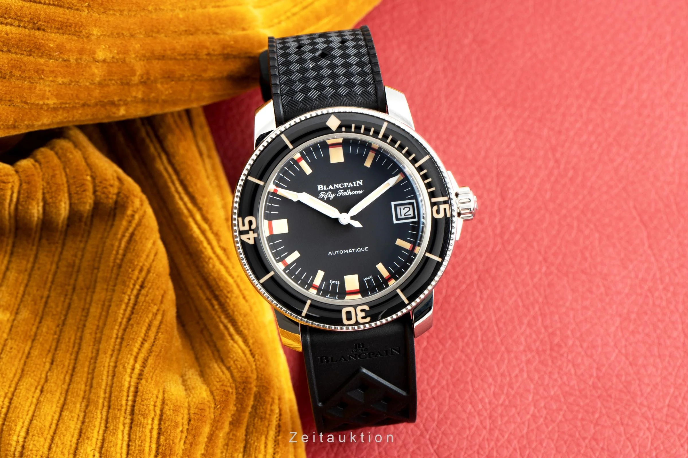 Blancpain Fifty Fathoms steel automatic men's watch 5008B.1130.B52A Limited  [2110292] - Image 3