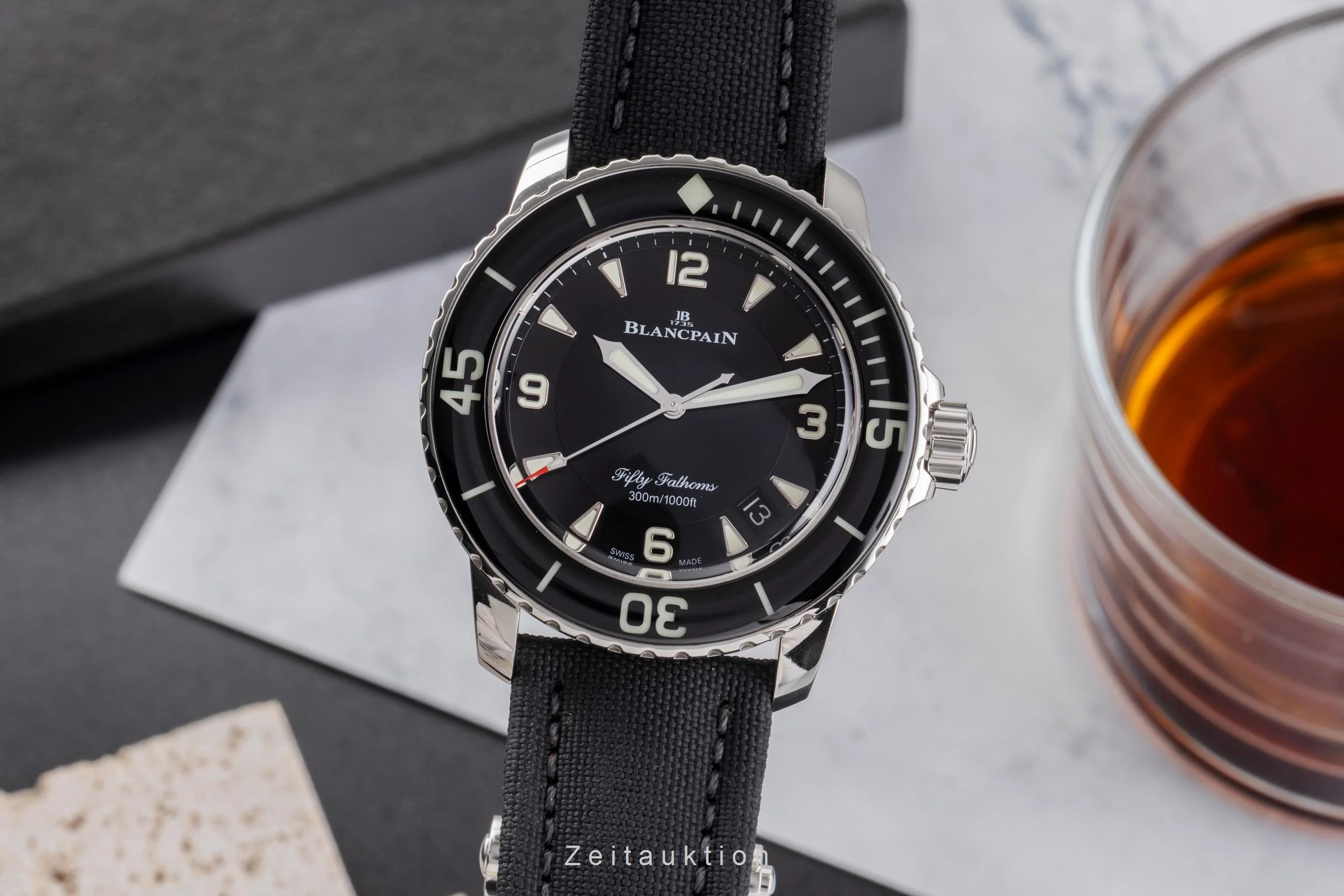Blancpain Fifty Fathoms steel automatic men's watch 5015-1130-52A LP: 16800EUR  [2505045] - Image 2