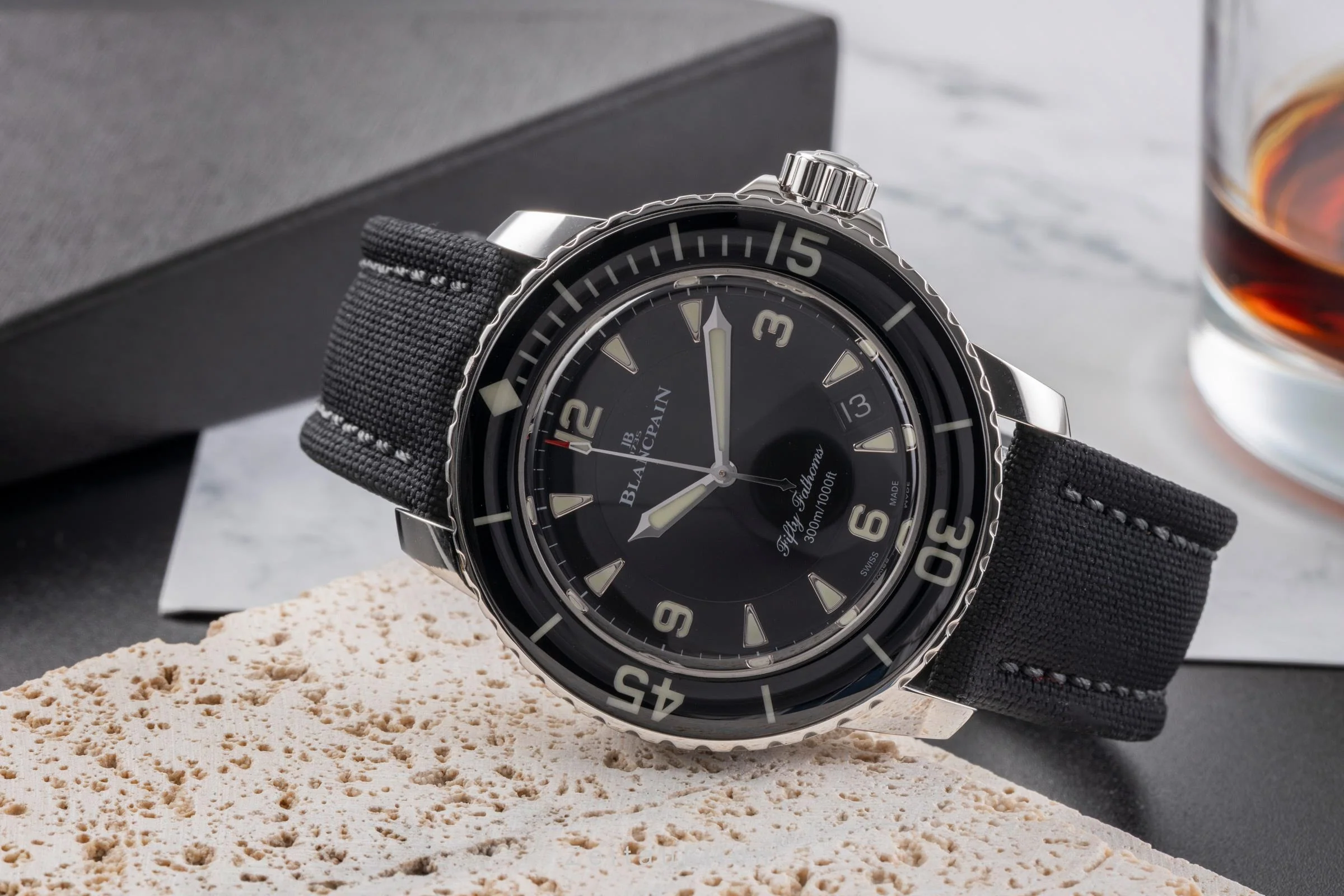 Blancpain Fifty Fathoms steel automatic men's watch 5015-1130-52A LP: 16800EUR  [2505045] - Image 3