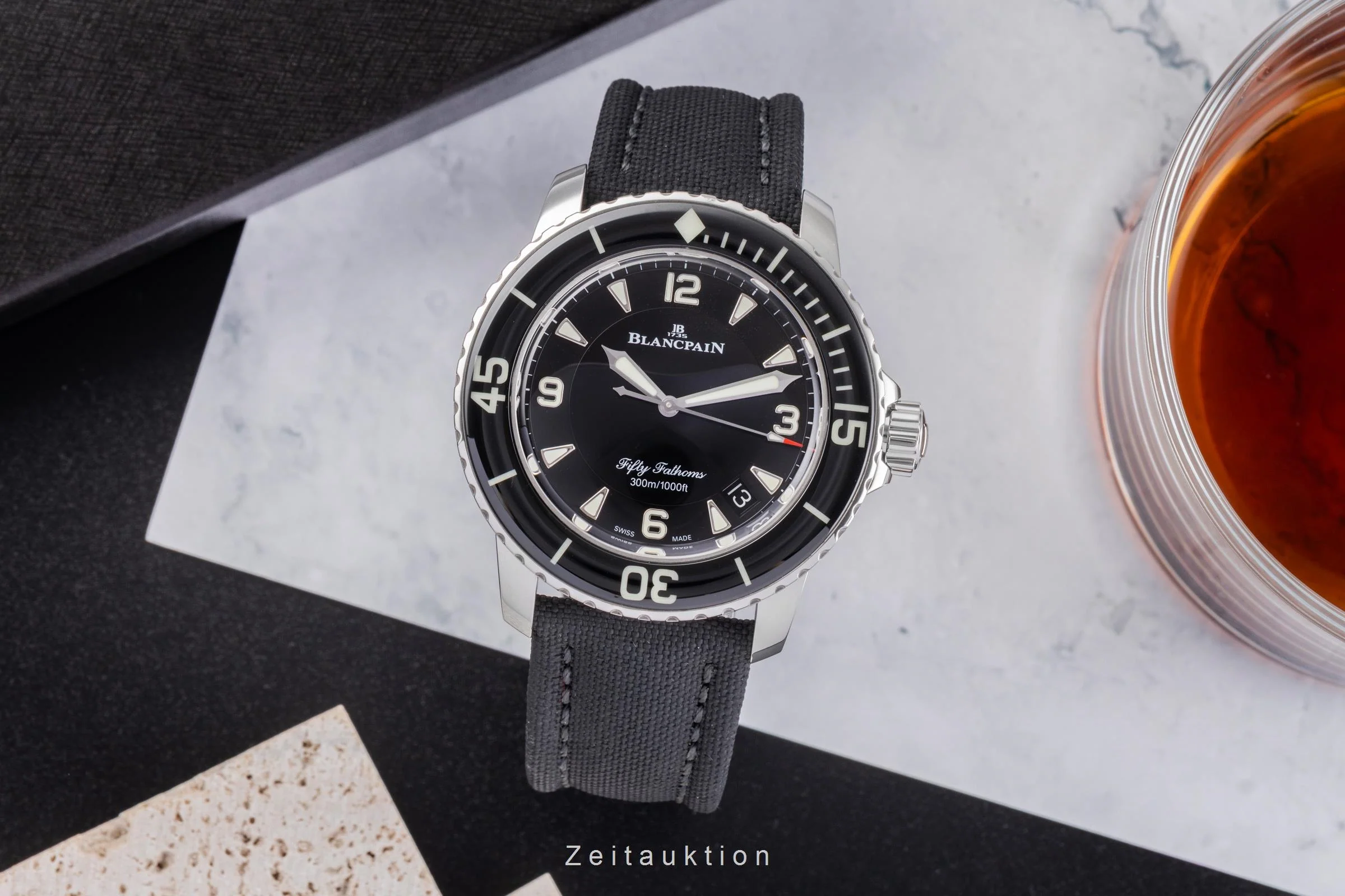 Blancpain Fifty Fathoms steel automatic men's watch 5015-1130-52A LP: 16800EUR  [2505045] - Image 4