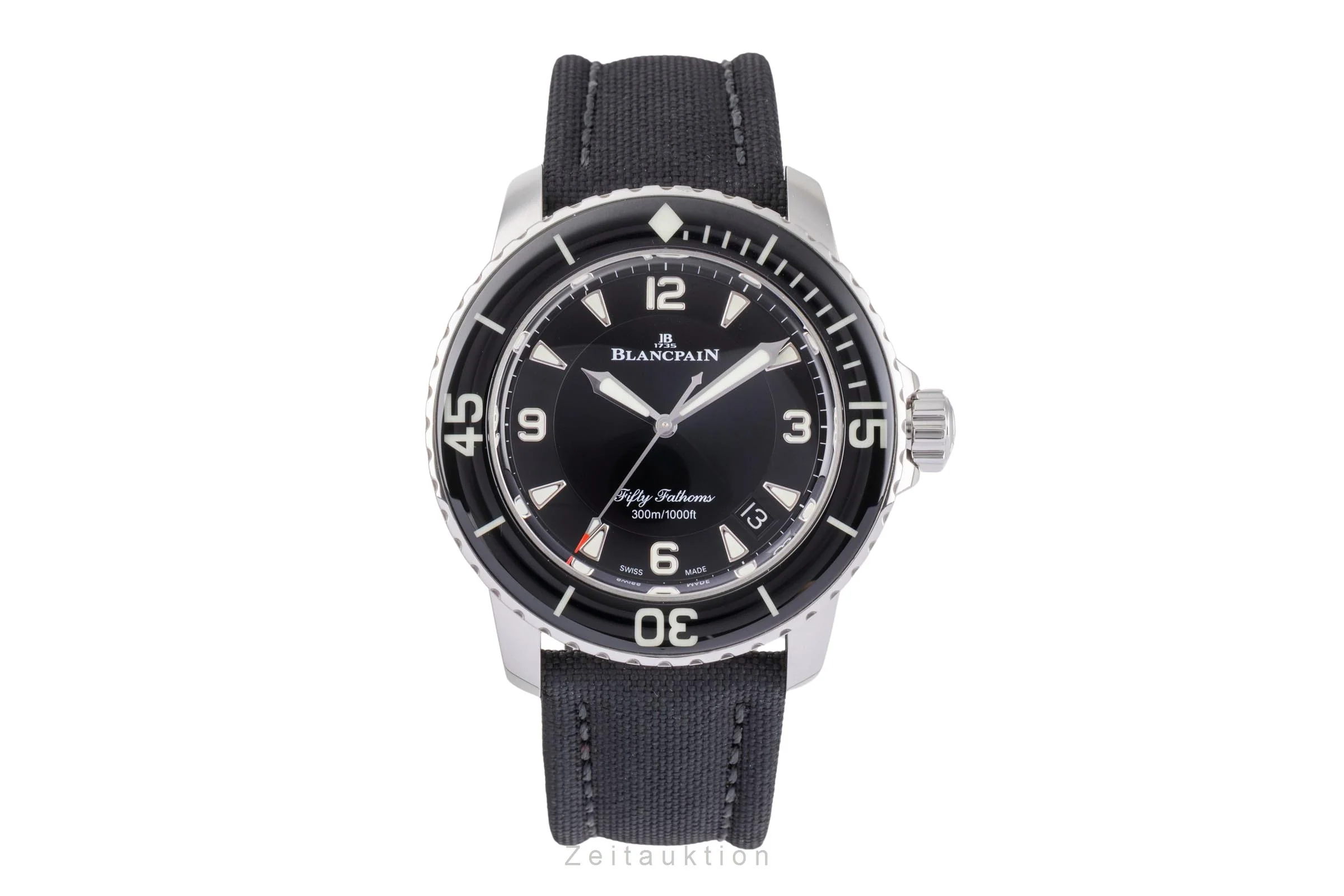 Blancpain Fifty Fathoms steel automatic men's watch 5015-1130-52A LP: 16800EUR  [2505045] - Image 5