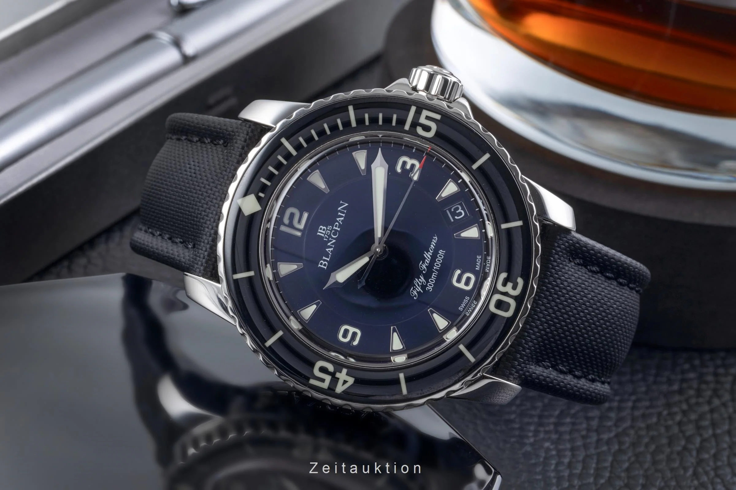 Blancpain Fifty Fathoms steel automatic men's watch 5015 1130 52A LP: 16800EUR  [2506662] - Image 3