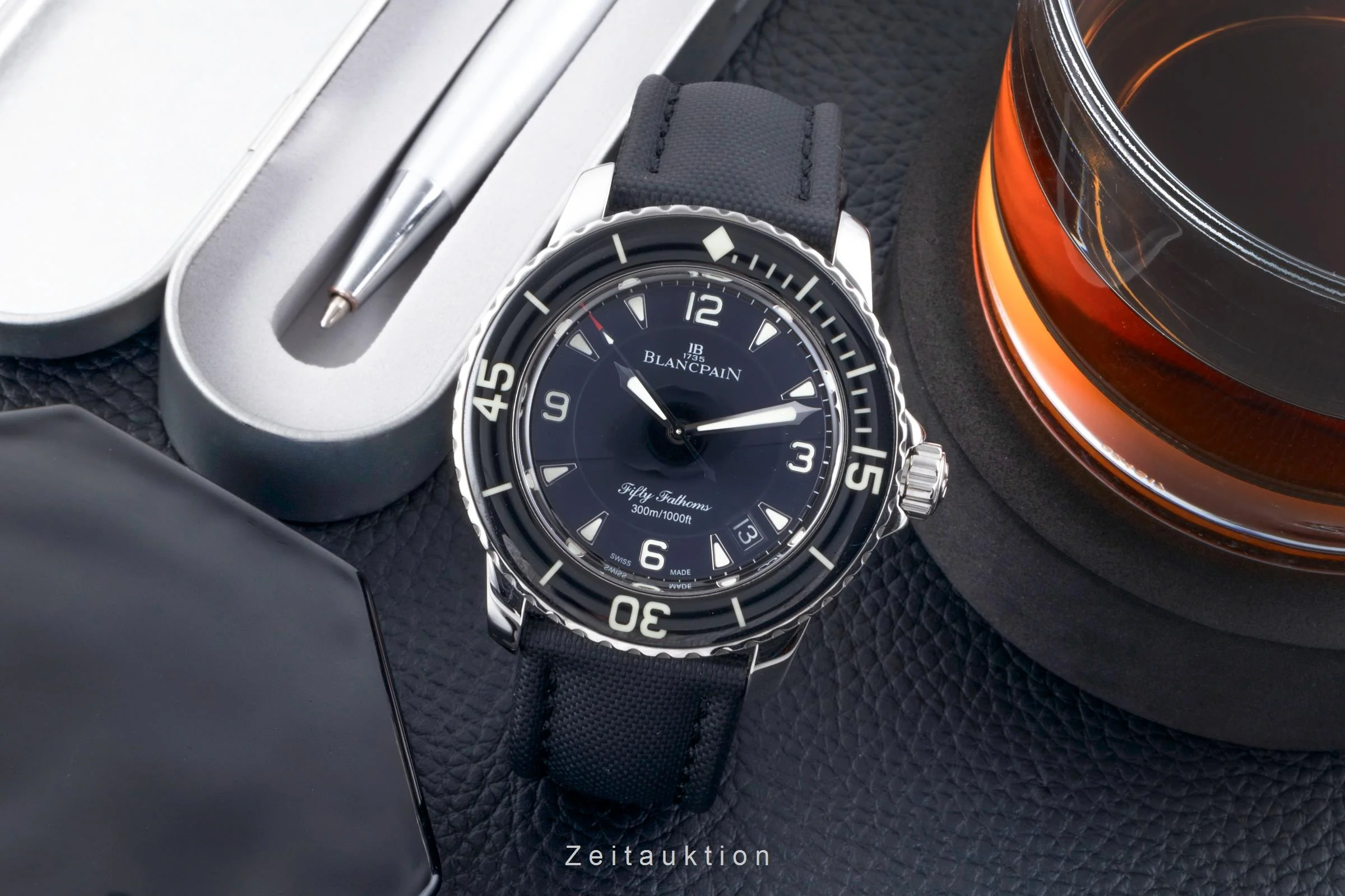 Blancpain Fifty Fathoms steel automatic men's watch 5015 1130 52A LP: 16800EUR  [2506662] - Image 4