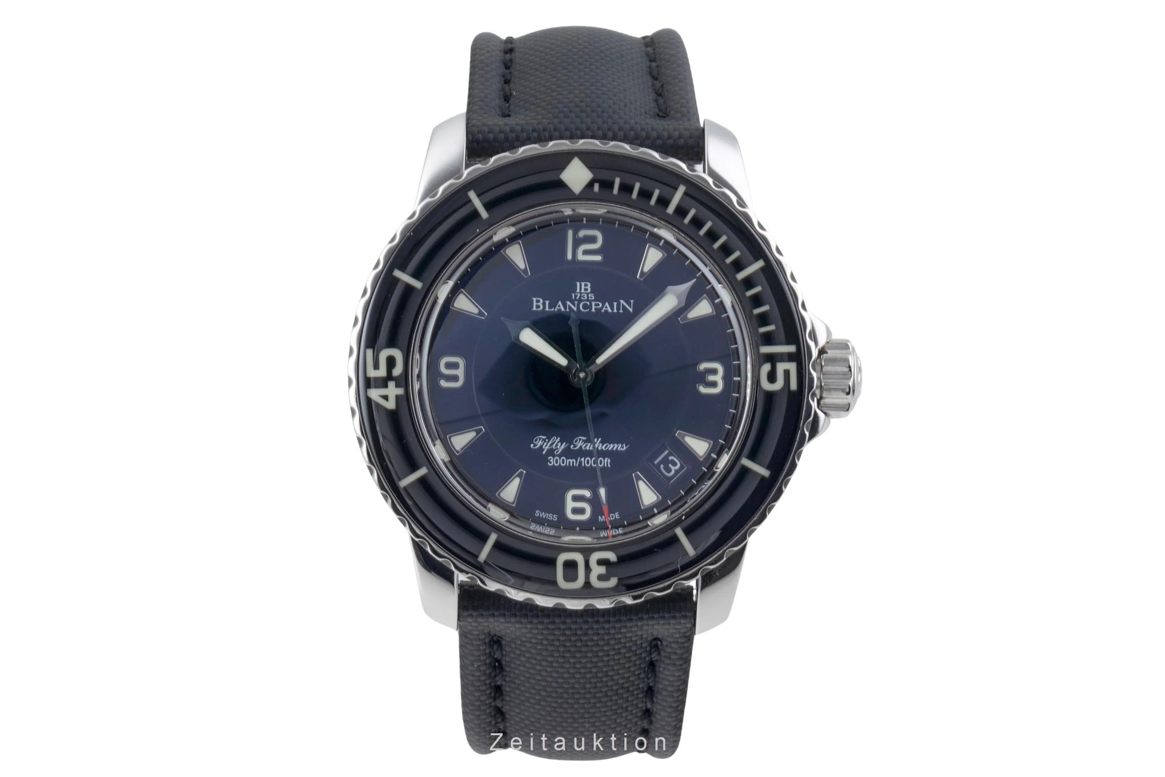 Blancpain Fifty Fathoms steel automatic men's watch 5015 1130 52A LP: 16800EUR  [2506662] - Image 5