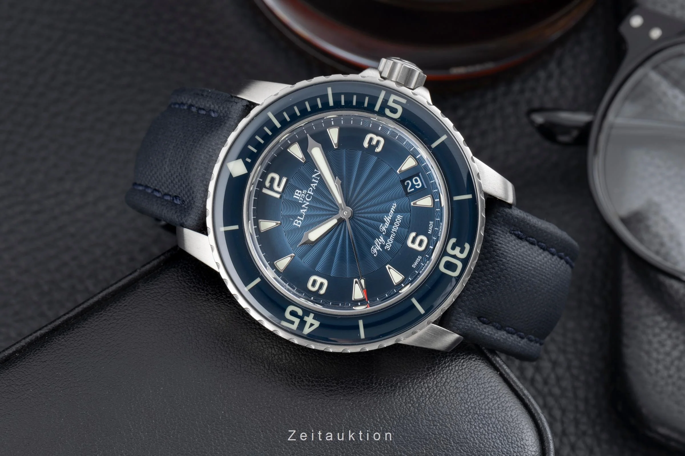 Blancpain Fifty Fathoms steel automatic men's watch 5015d-1140-52b	 LP: 17500EUR  [2506997] - Image 3