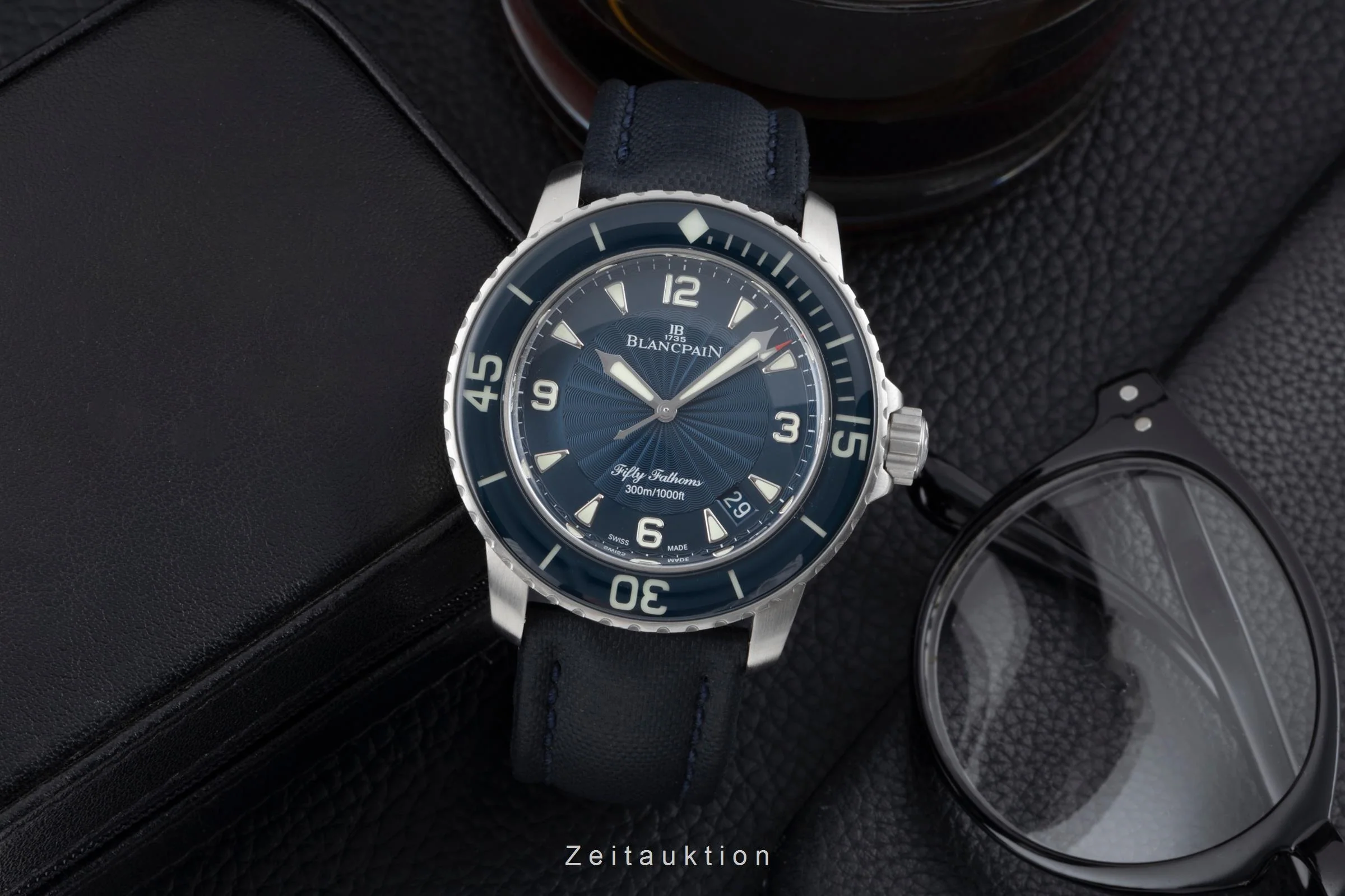 Blancpain Fifty Fathoms steel automatic men's watch 5015d-1140-52b	 LP: 17500EUR  [2506997] - Image 4