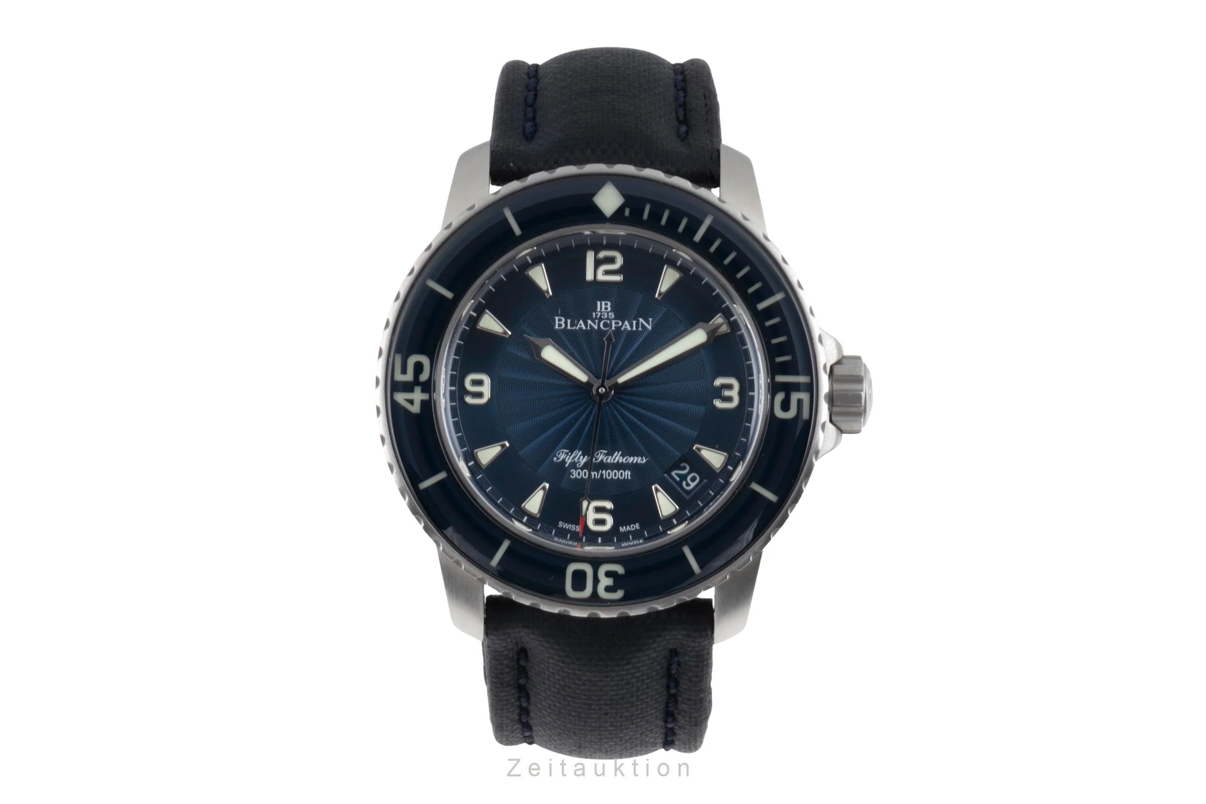 Blancpain Fifty Fathoms steel automatic men's watch 5015d-1140-52b	 LP: 17500EUR  [2506997] - Image 5