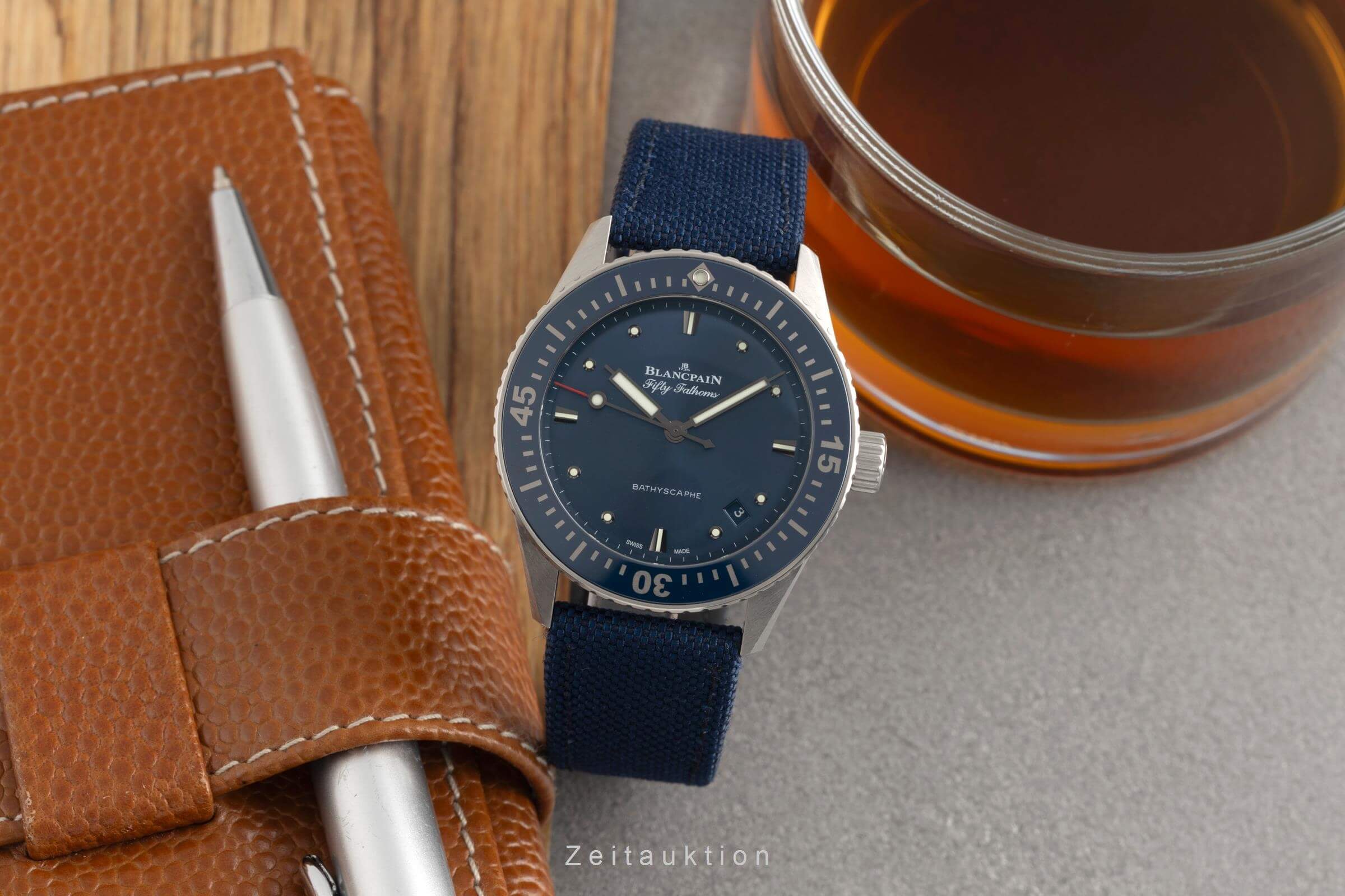 Blancpain Fifty Fathoms steel automatic men's watch 5100-1140-O52A	 LP: 11000EUR  [2501490] - Image 4