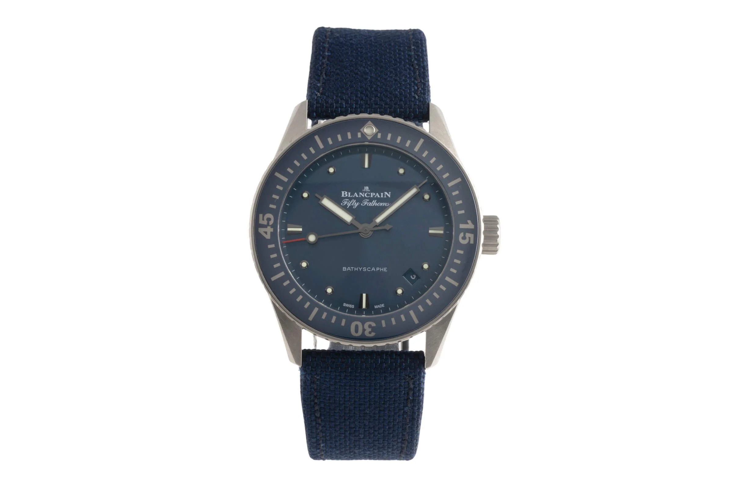 Blancpain Fifty Fathoms steel automatic men's watch 5100-1140-O52A	 LP: 11000EUR  [2501490] - Image 5