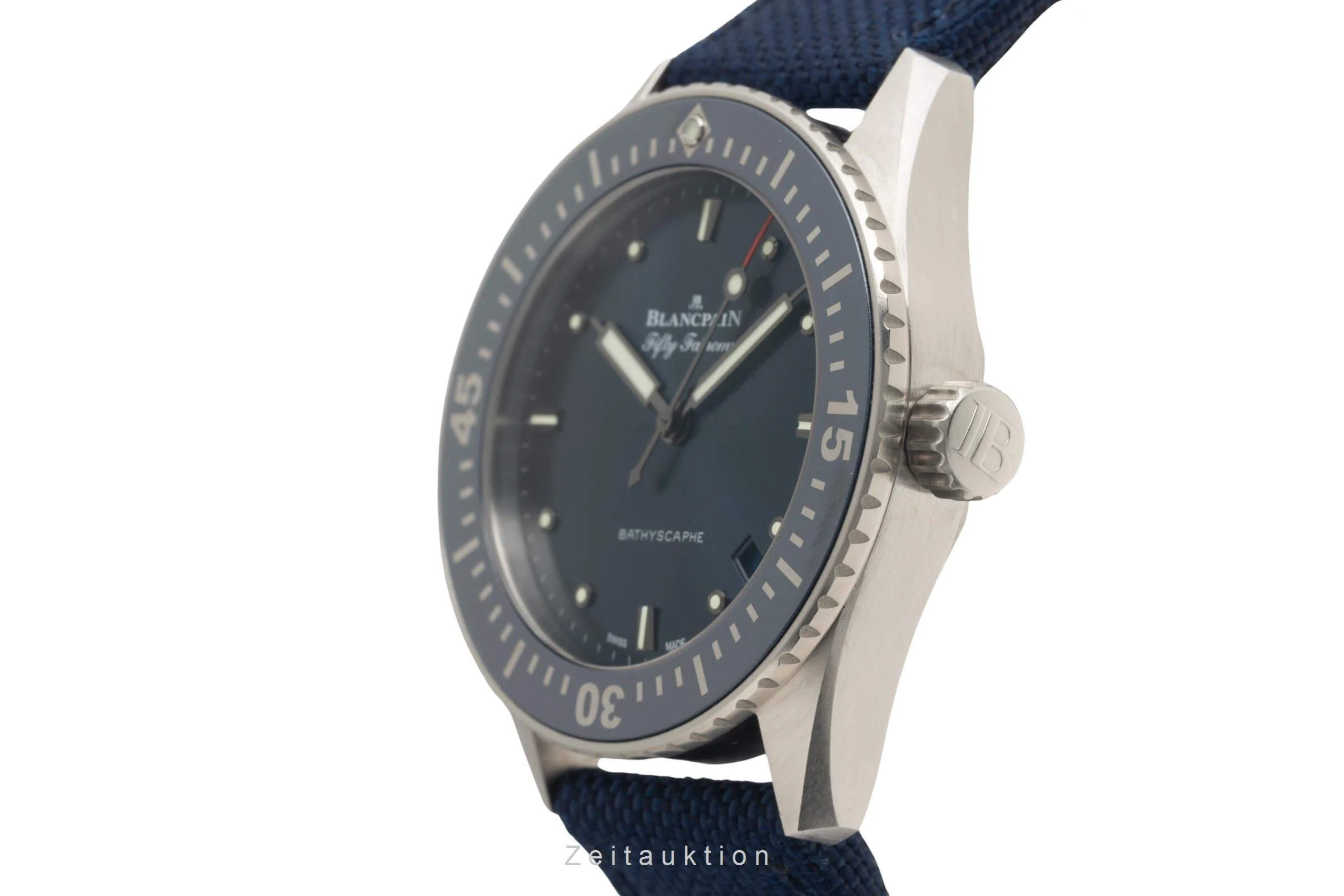 Blancpain Fifty Fathoms steel automatic men's watch 5100-1140-O52A	 LP: 11000EUR  [2501490] - Image 7