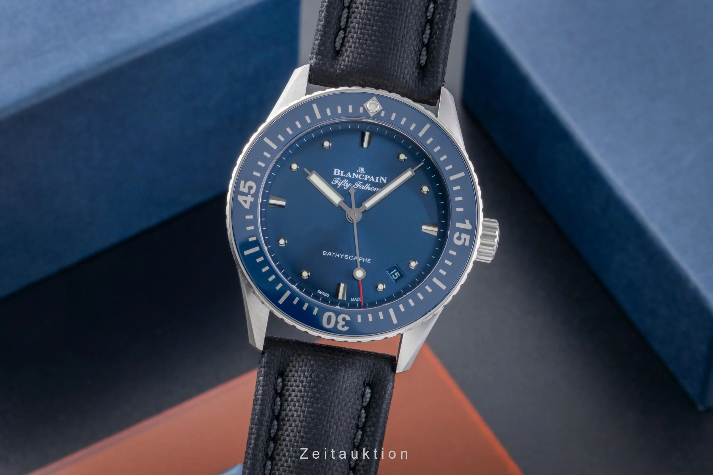 Blancpain Fifty Fathoms steel automatic men's watch 5100-1140-O52A	  [2505900] - Image 2