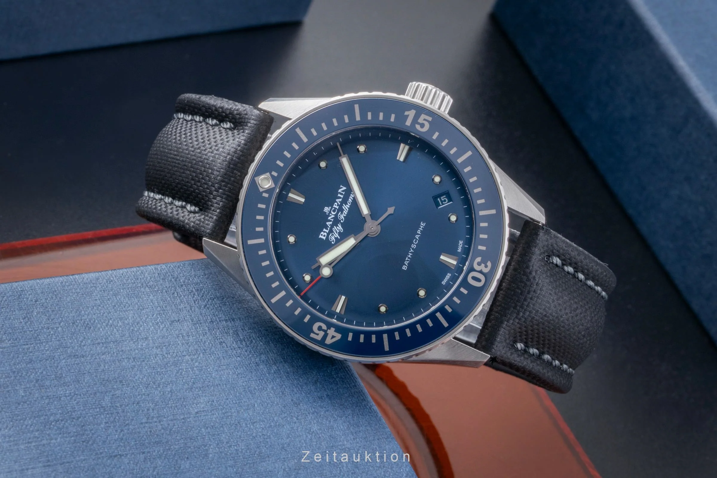 Blancpain Fifty Fathoms steel automatic men's watch 5100-1140-O52A	  [2505900] - Image 3