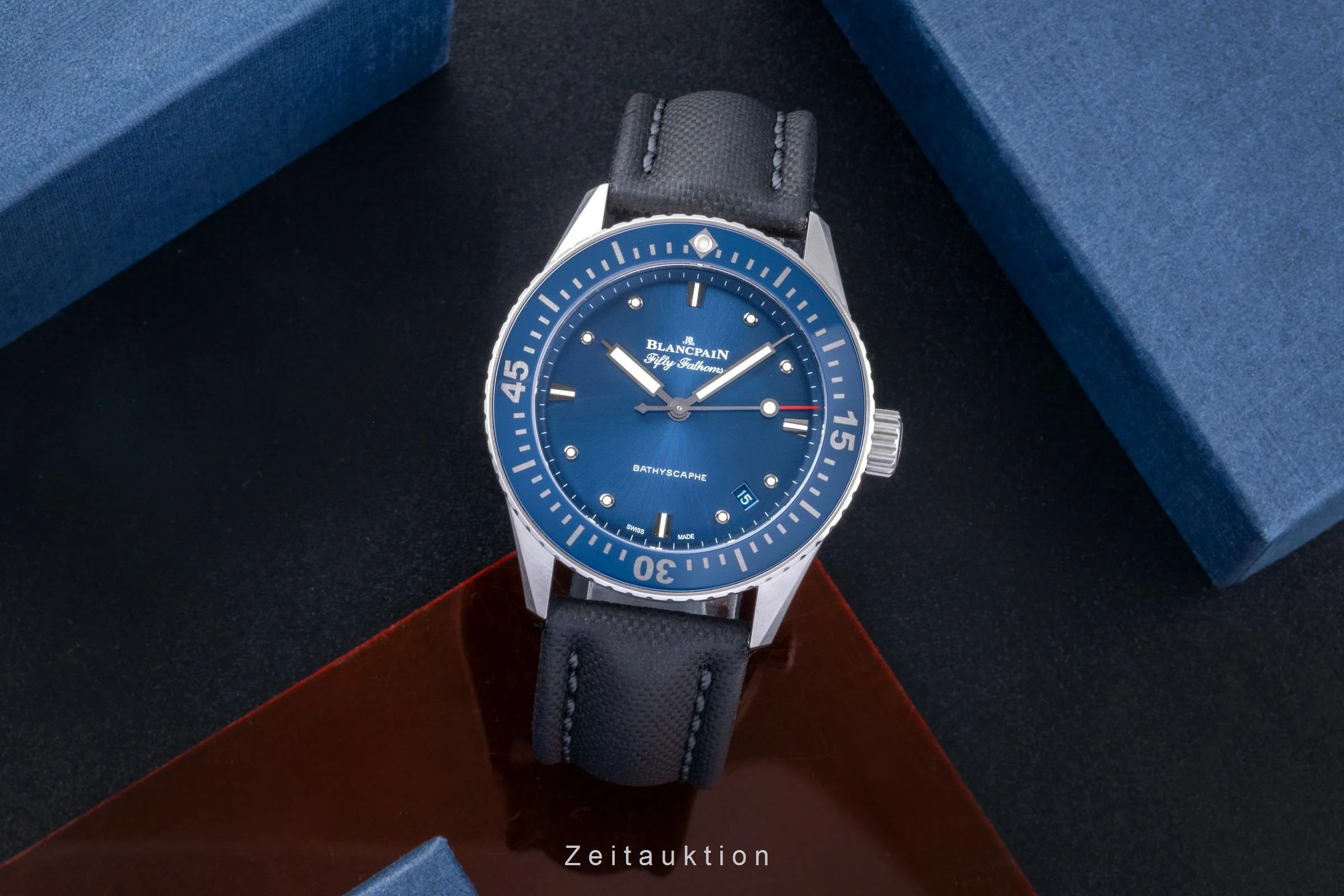 Blancpain Fifty Fathoms steel automatic men's watch 5100-1140-O52A	  [2505900] - Image 4