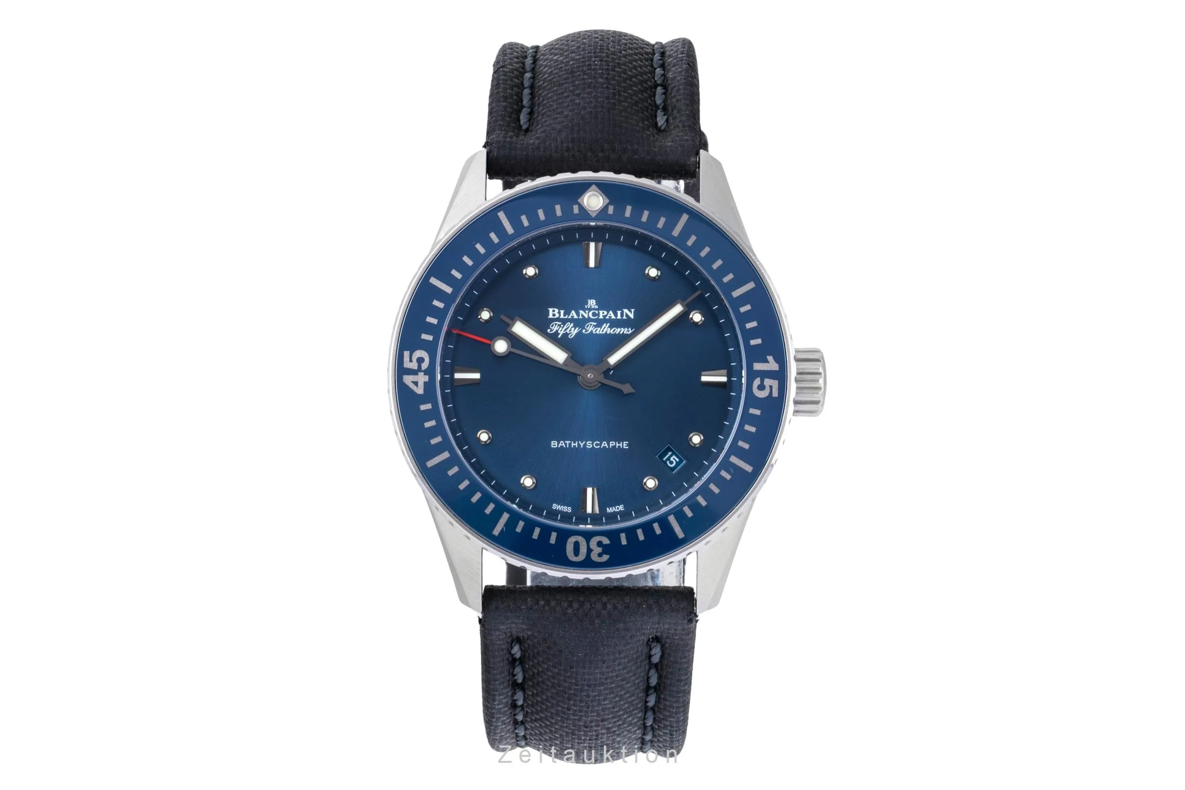Blancpain Fifty Fathoms steel automatic men's watch 5100-1140-O52A	  [2505900] - Image 5