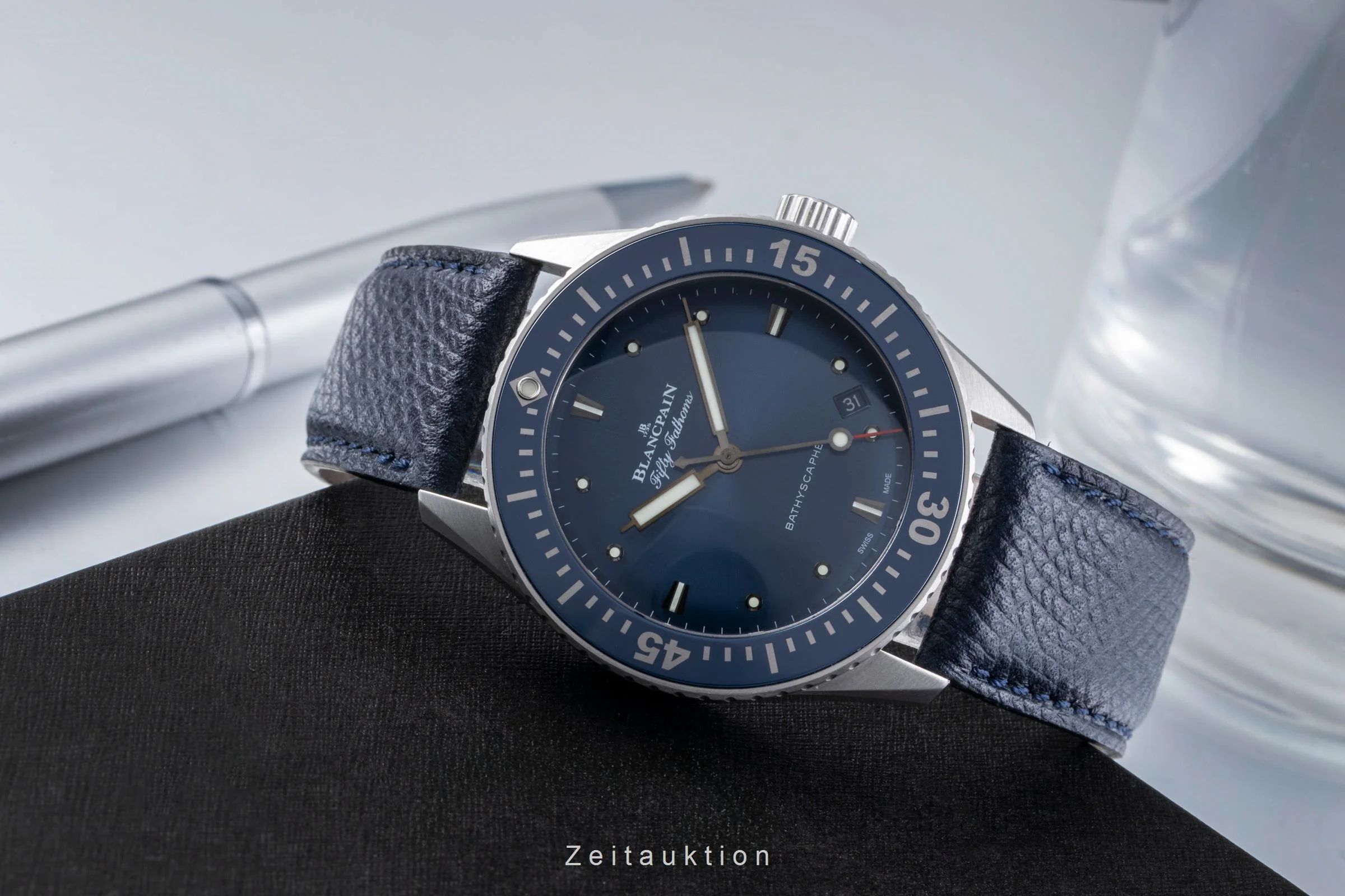 Blancpain Fifty Fathoms steel automatic men's watch 5100-1140-O52A	  [2506257] - Image 3