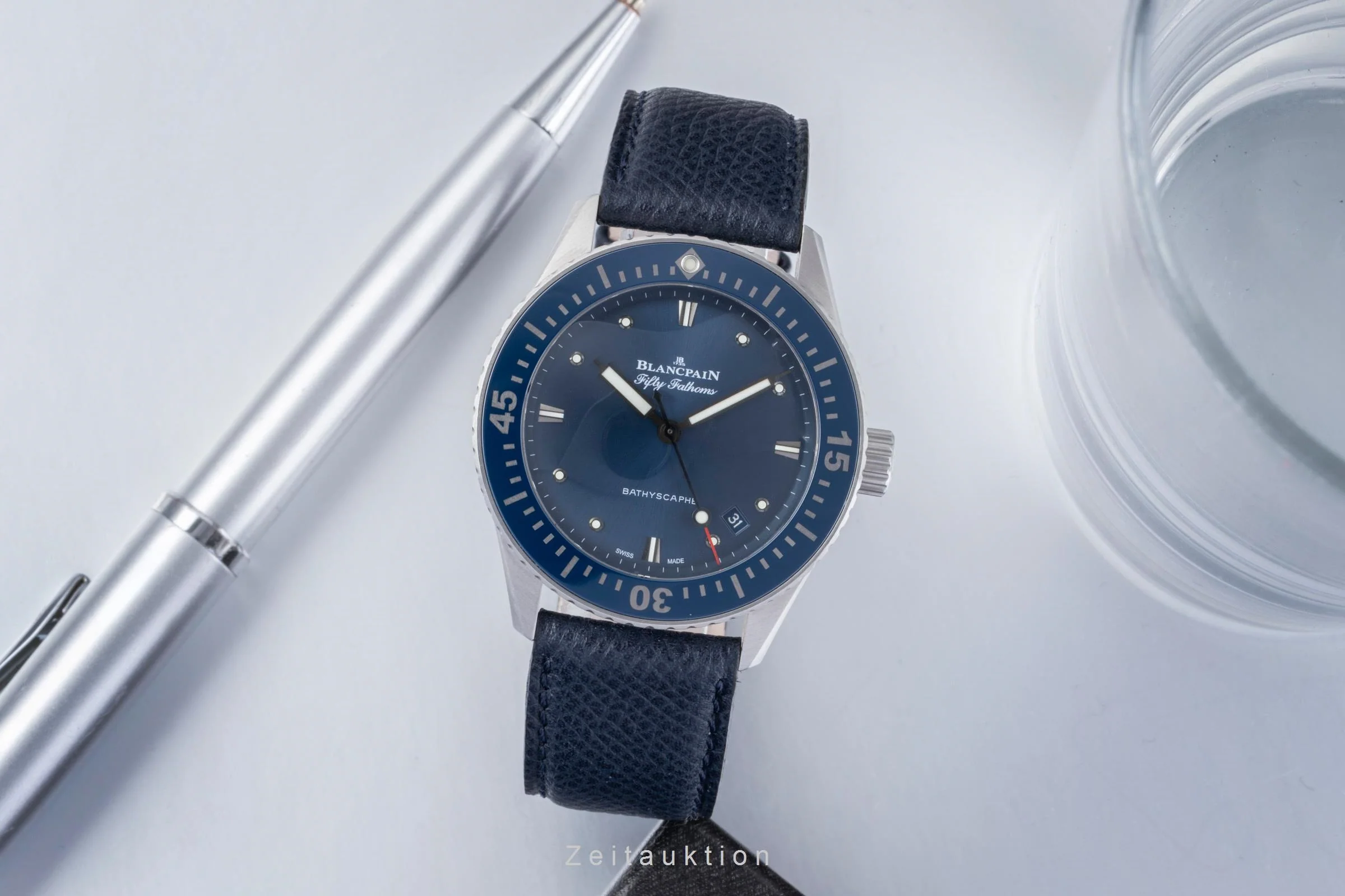Blancpain Fifty Fathoms steel automatic men's watch 5100-1140-O52A	  [2506257] - Image 4