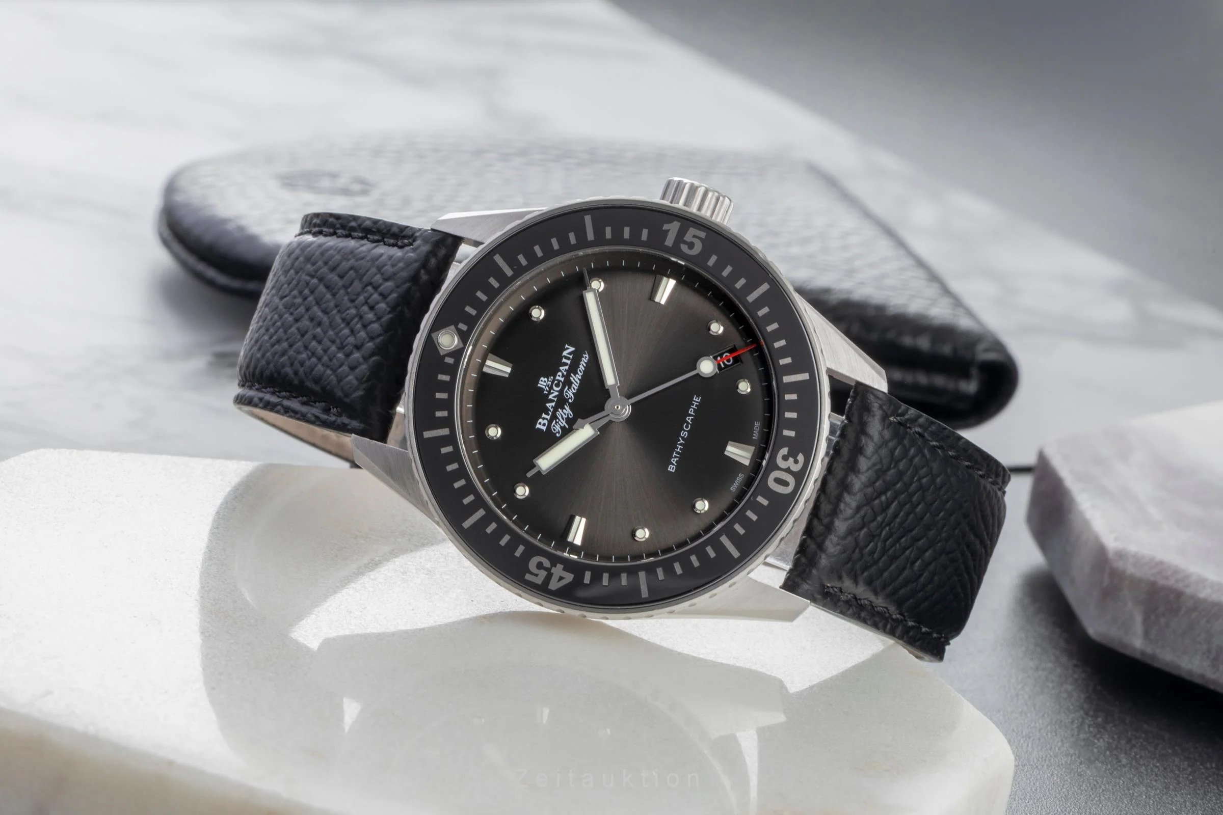 Blancpain Fifty Fathoms steel automatic men's watch 5100B-1110-B52A LP: 11000EUR  [2507354] - Image 3