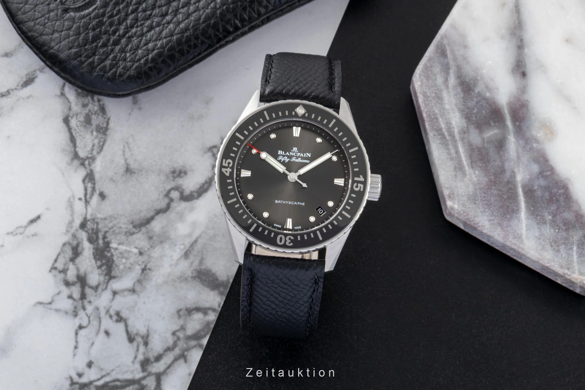 Blancpain Fifty Fathoms steel automatic men's watch 5100B-1110-B52A LP: 11000EUR  [2507354] - Image 4