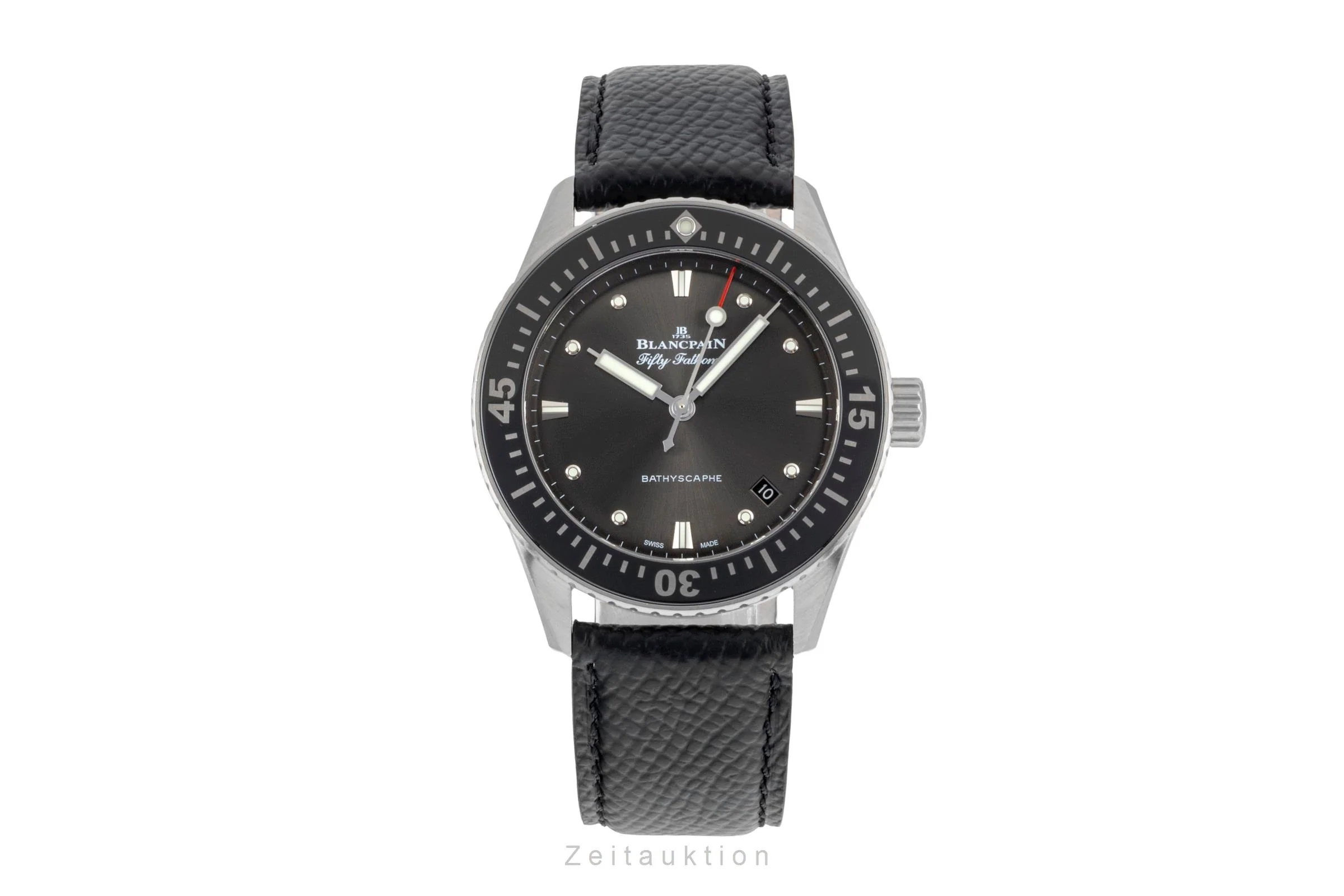 Blancpain Fifty Fathoms steel automatic men's watch 5100B-1110-B52A LP: 11000EUR  [2507354] - Image 5