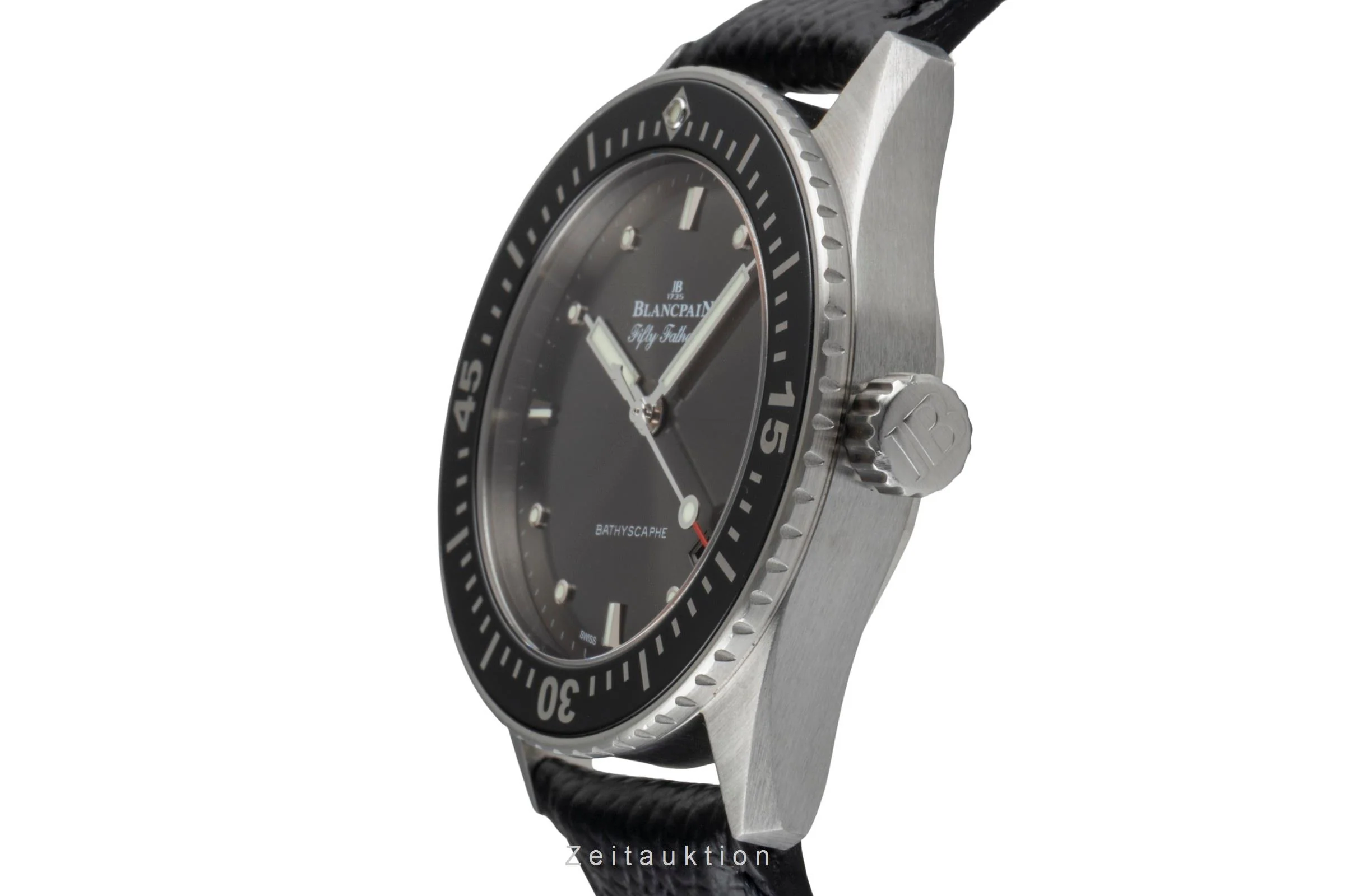 Blancpain Fifty Fathoms steel automatic men's watch 5100B-1110-B52A LP: 11000EUR  [2507354] - Image 7