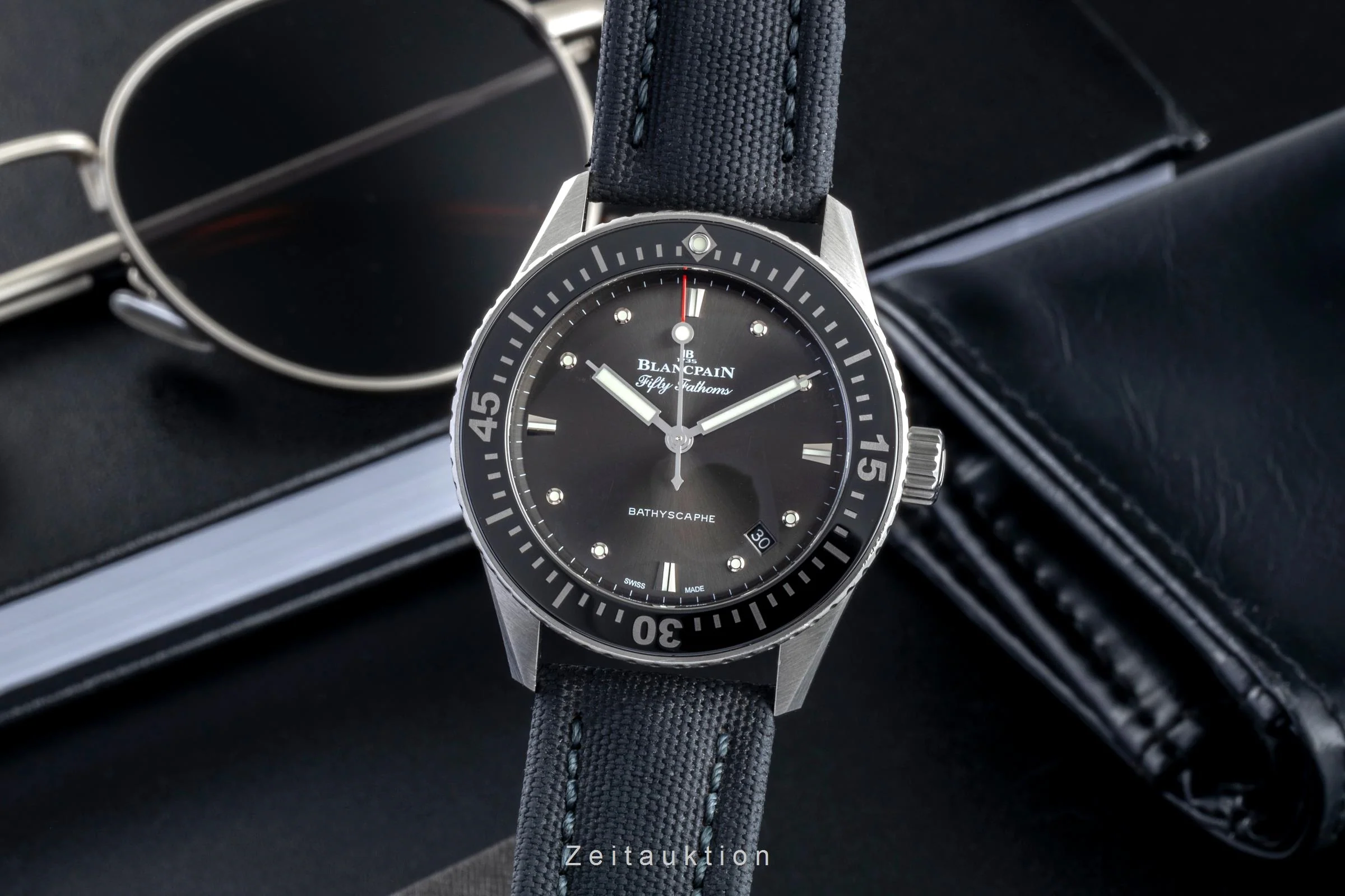 Blancpain Fifty Fathoms steel automatic men's watch 5100B 1110 B52A LP: 11000EUR  [2600072] - Image 2