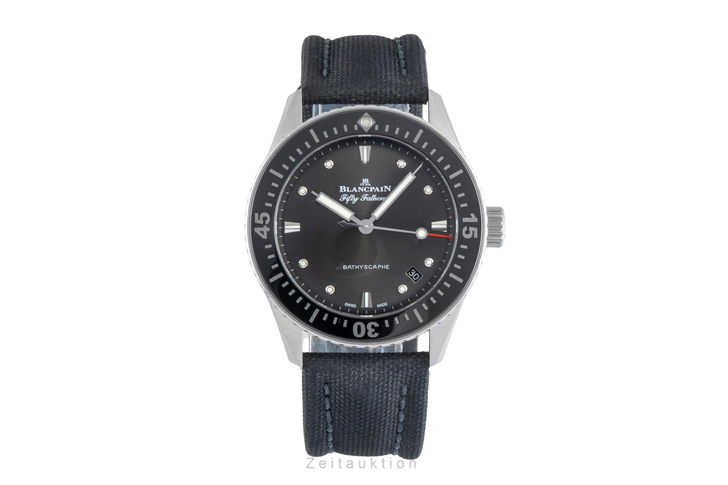 Blancpain Fifty Fathoms steel automatic men's watch 5100B 1110 B52A LP: 11000EUR  [2600072] - Image 5