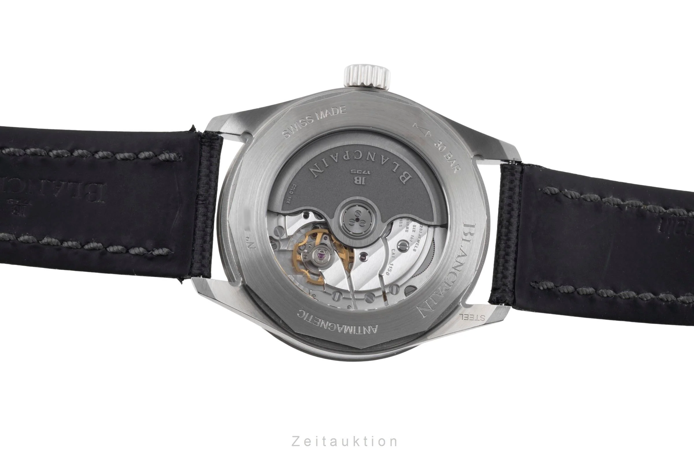 Blancpain Fifty Fathoms steel automatic men's watch 5100B 1110 B52A  [2600773] - Image 11